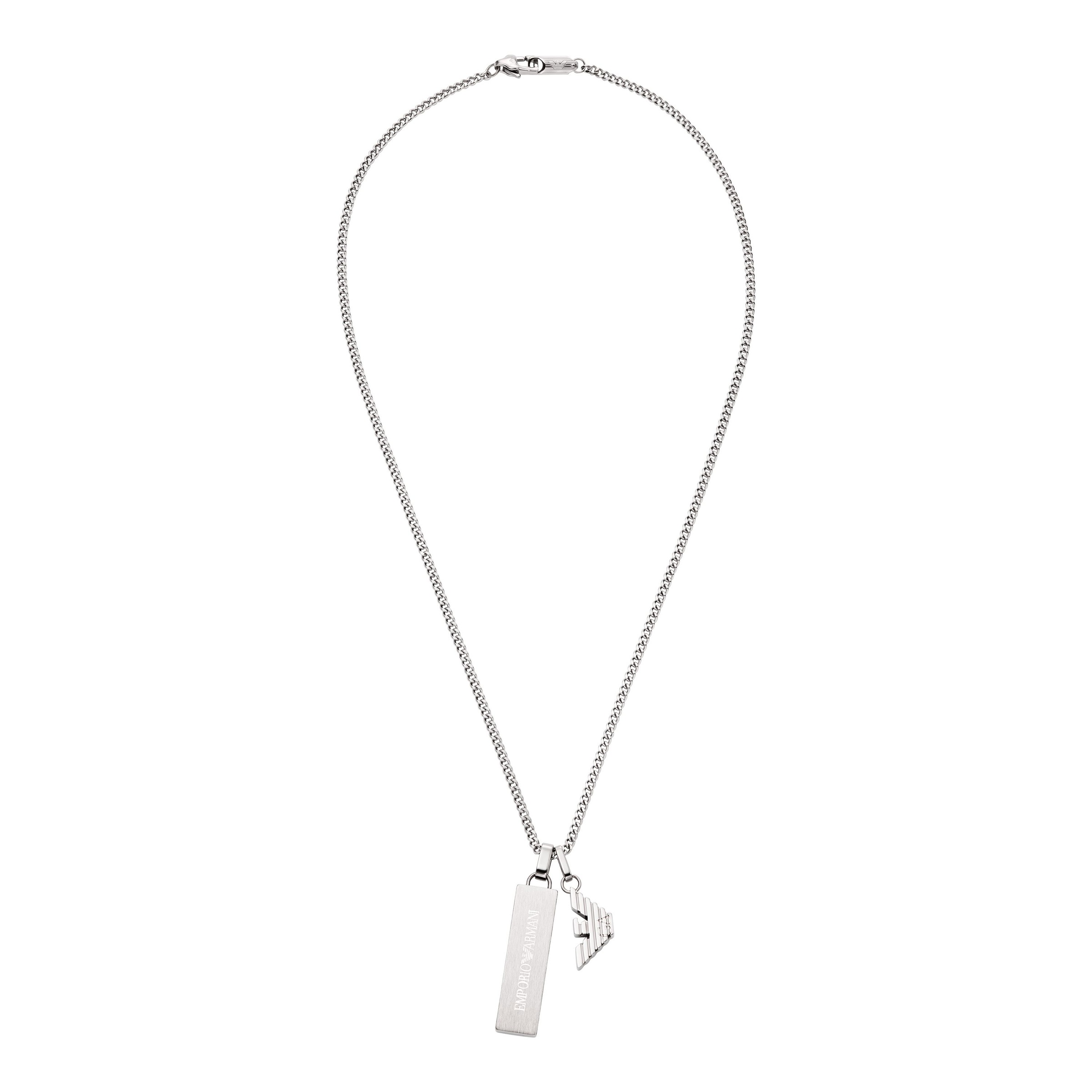 Emporio Armani Kette mit Anhänger »Schmuck Geschenk Edelstahl«
