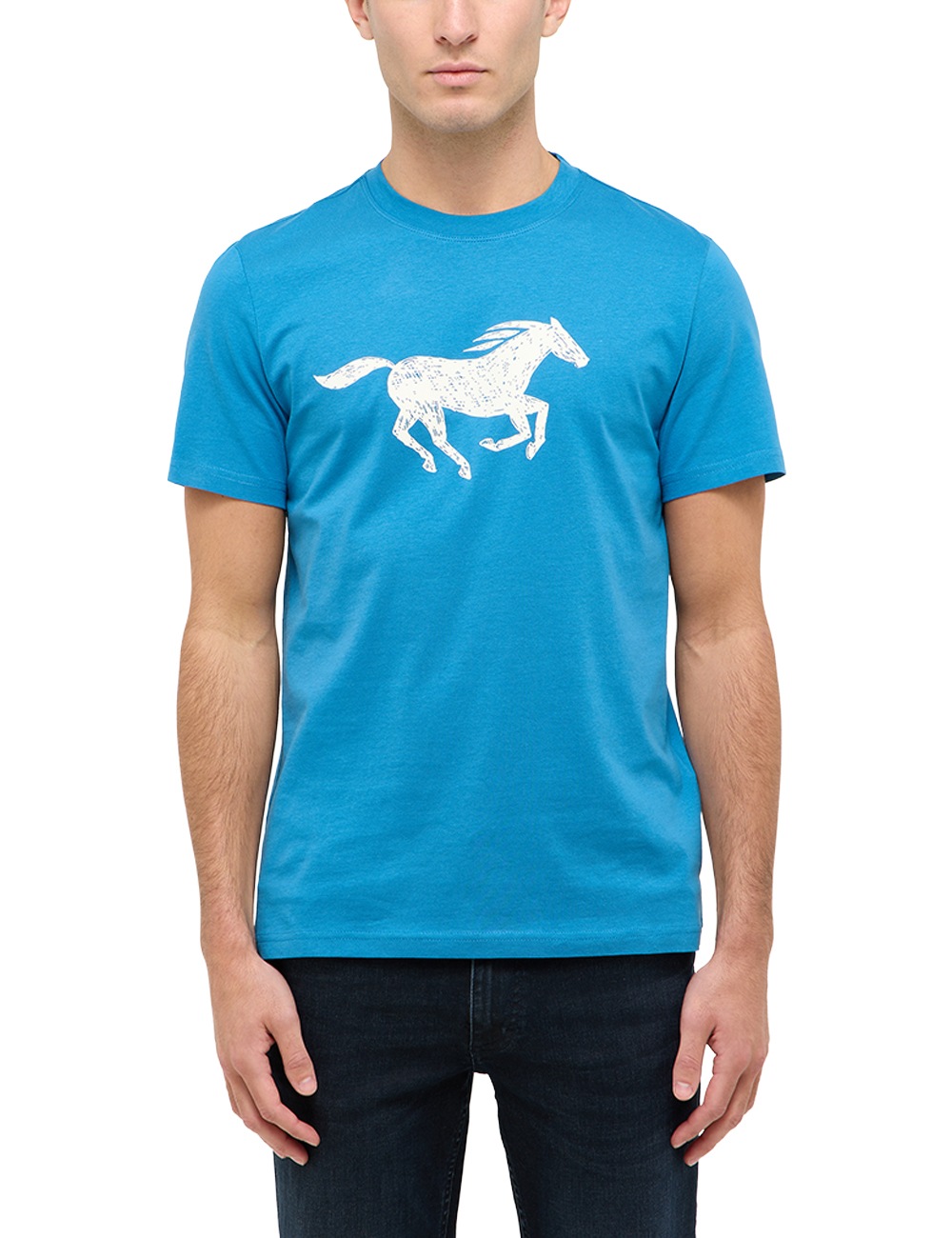 MUSTANG Kurzarmshirt "Herren Style Austin" günstig online kaufen