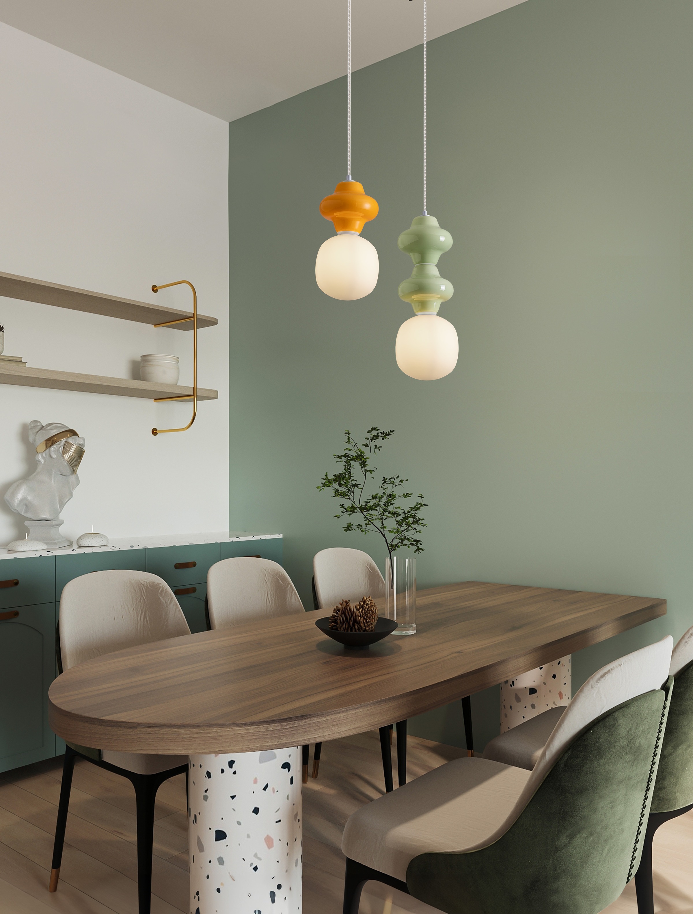 Nova Luce Pendelleuchte »CLIO«, 1 flammig