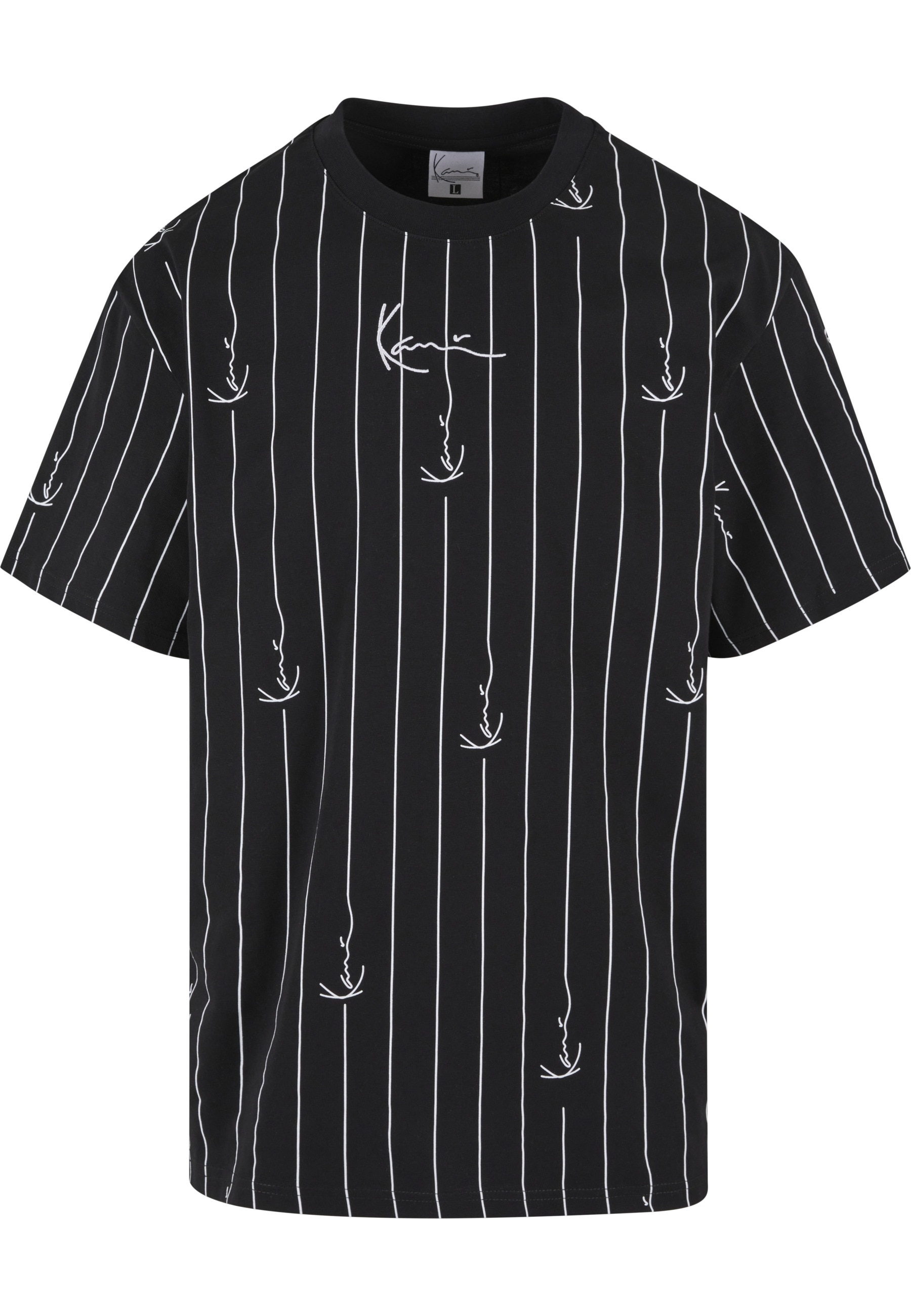 Karl Kani T-Shirt "Karl Kani Small Signature Logo Prinstripe Tee" 1