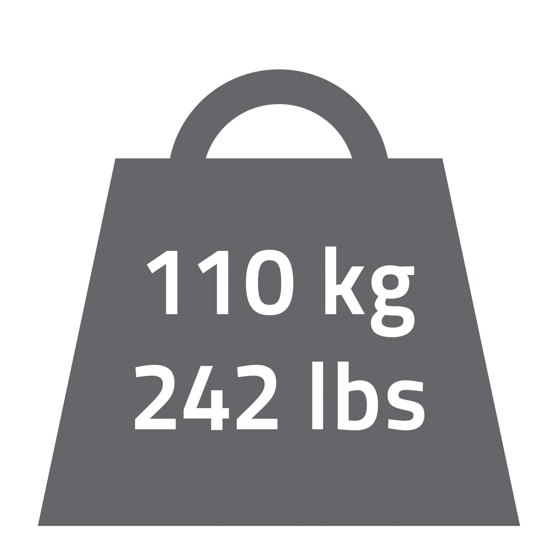 Ridder Haltegriff »Sam«, belastbar bis 110 kg, 30 cm lang, glänzend