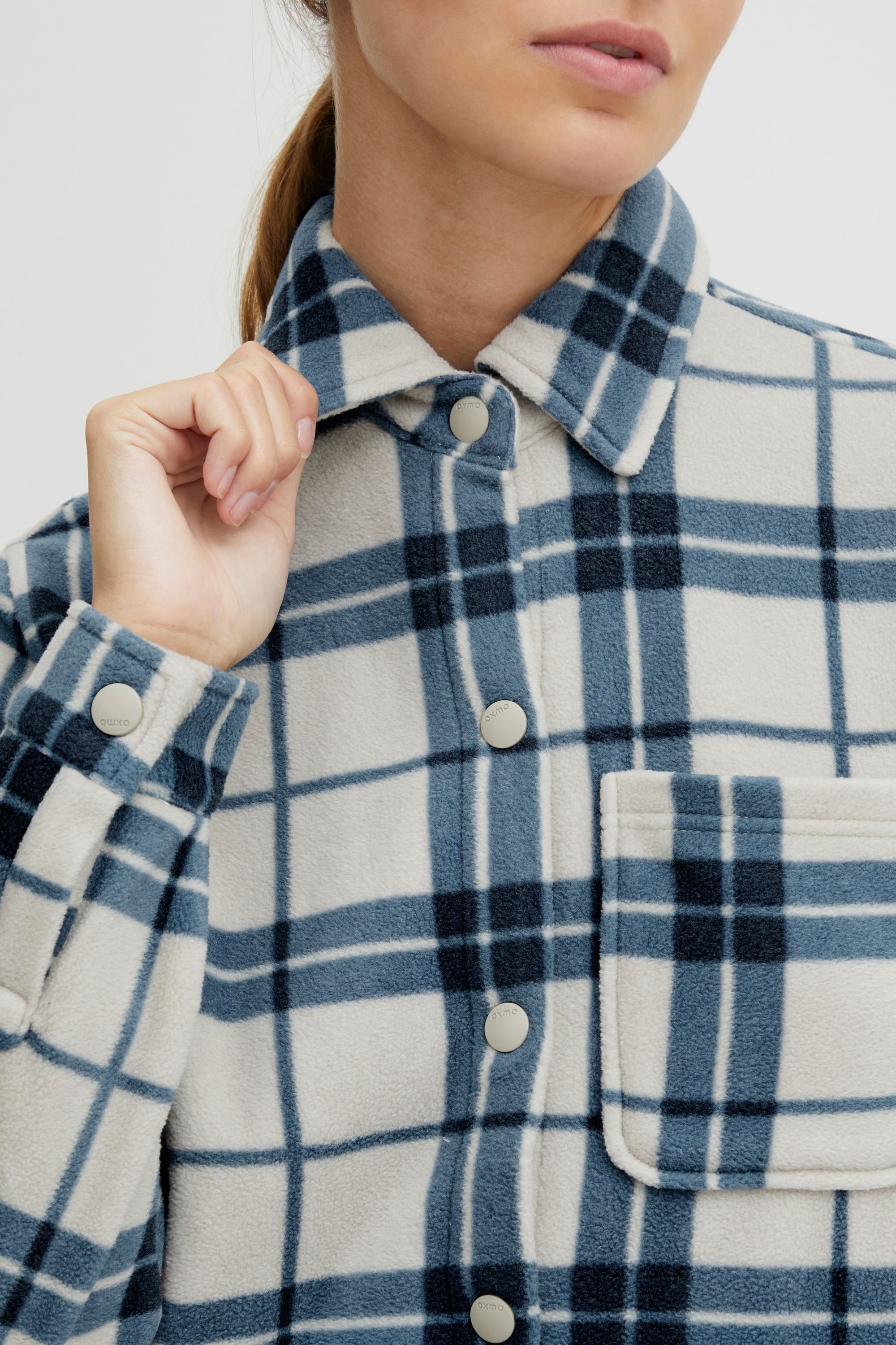 OXMO Fleecejacke »Fleecejacke OXChia«, ohne Kapuze