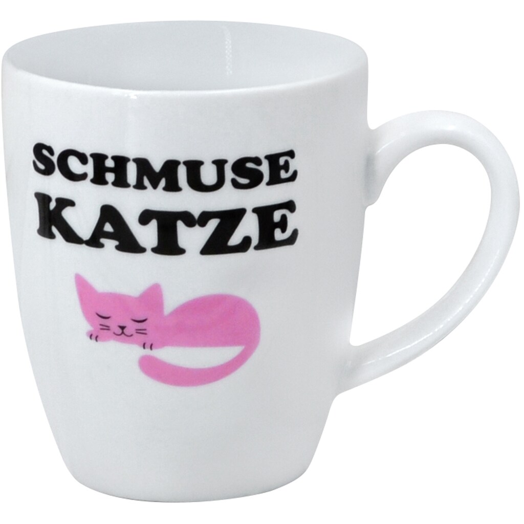 Retsch Arzberg Becher »Schmusekatze & Lausbub«, (Set, 4 tlg.)