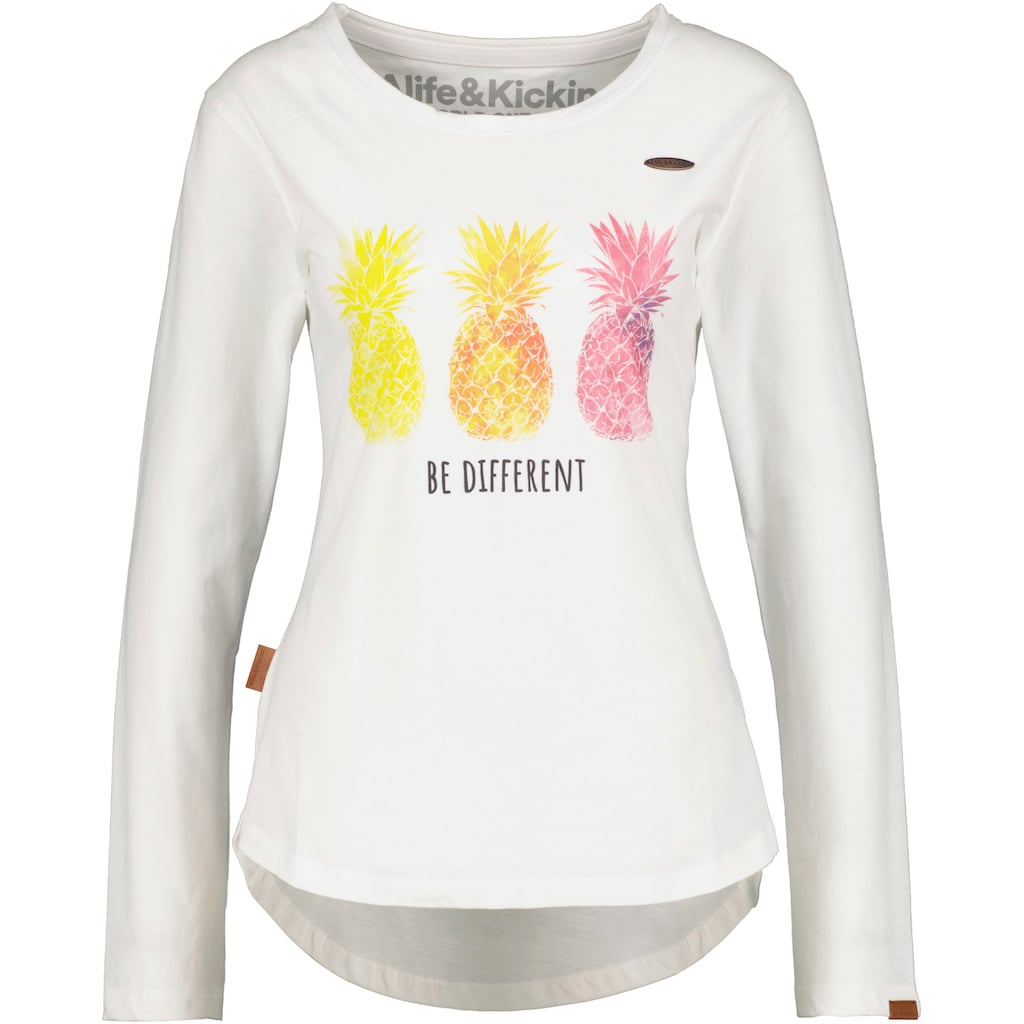 Damenmode Shirts & Sweatshirts Alife & Kickin T-Shirt »LeaAK C« weiß Damenmode Shirts & Sweatshirts Alife & Kickin T-Shirt »LeaAK C« weiß