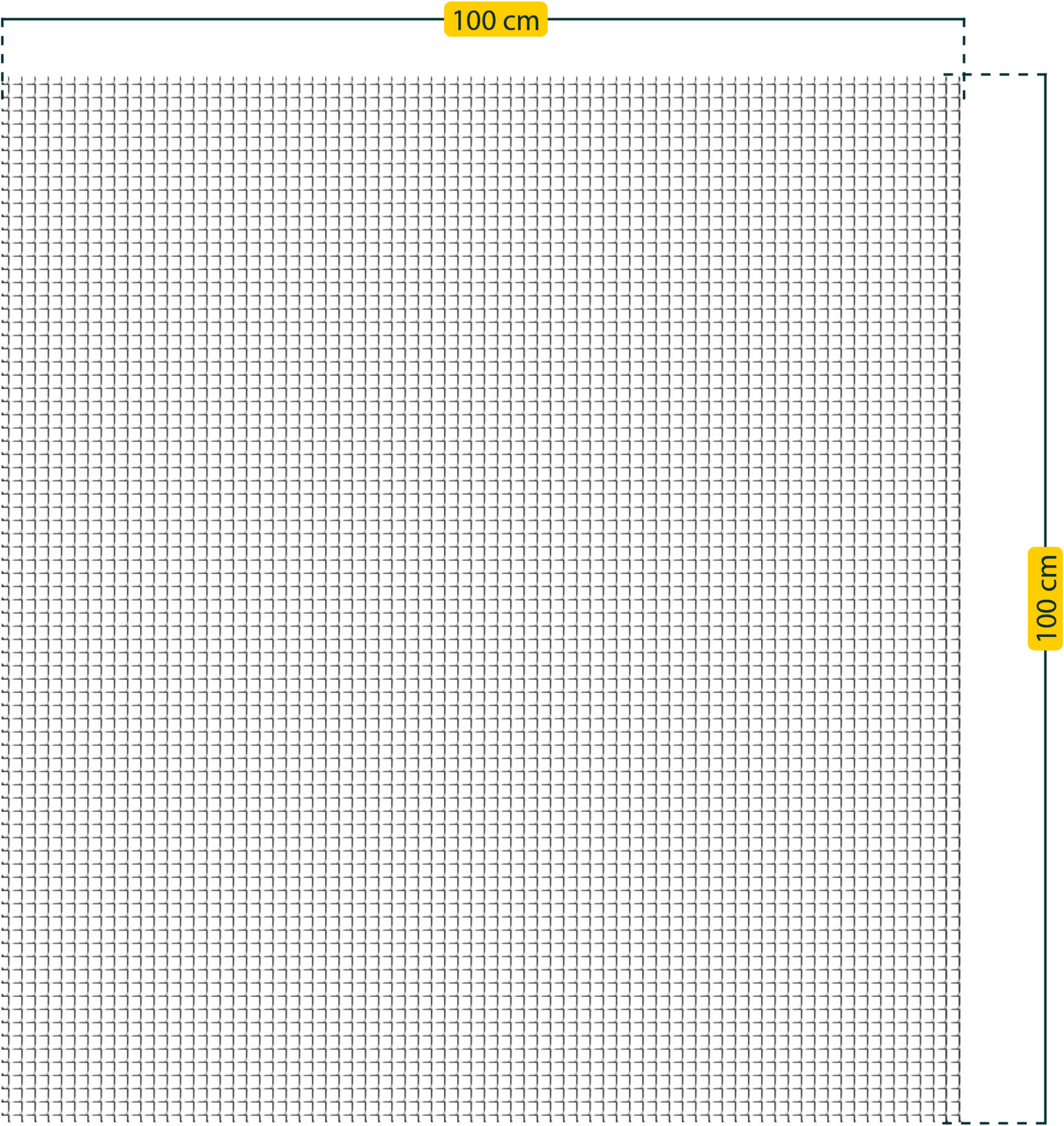 SCHELLENBERG Fliegengitter-Gewebe »für Fenster ohne bohren«, Insektenschutz inkl. Befestigungsband, 100 x 100 cm, weiß, anthrazit