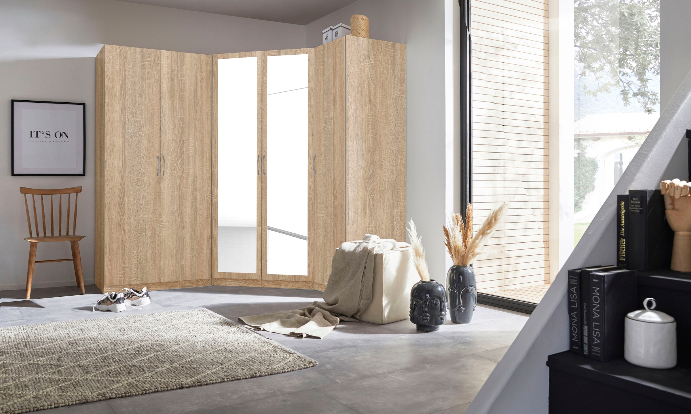 Schrank-Set WIMEX, braun, Kastenmöbel-Sets, "Bitburg"