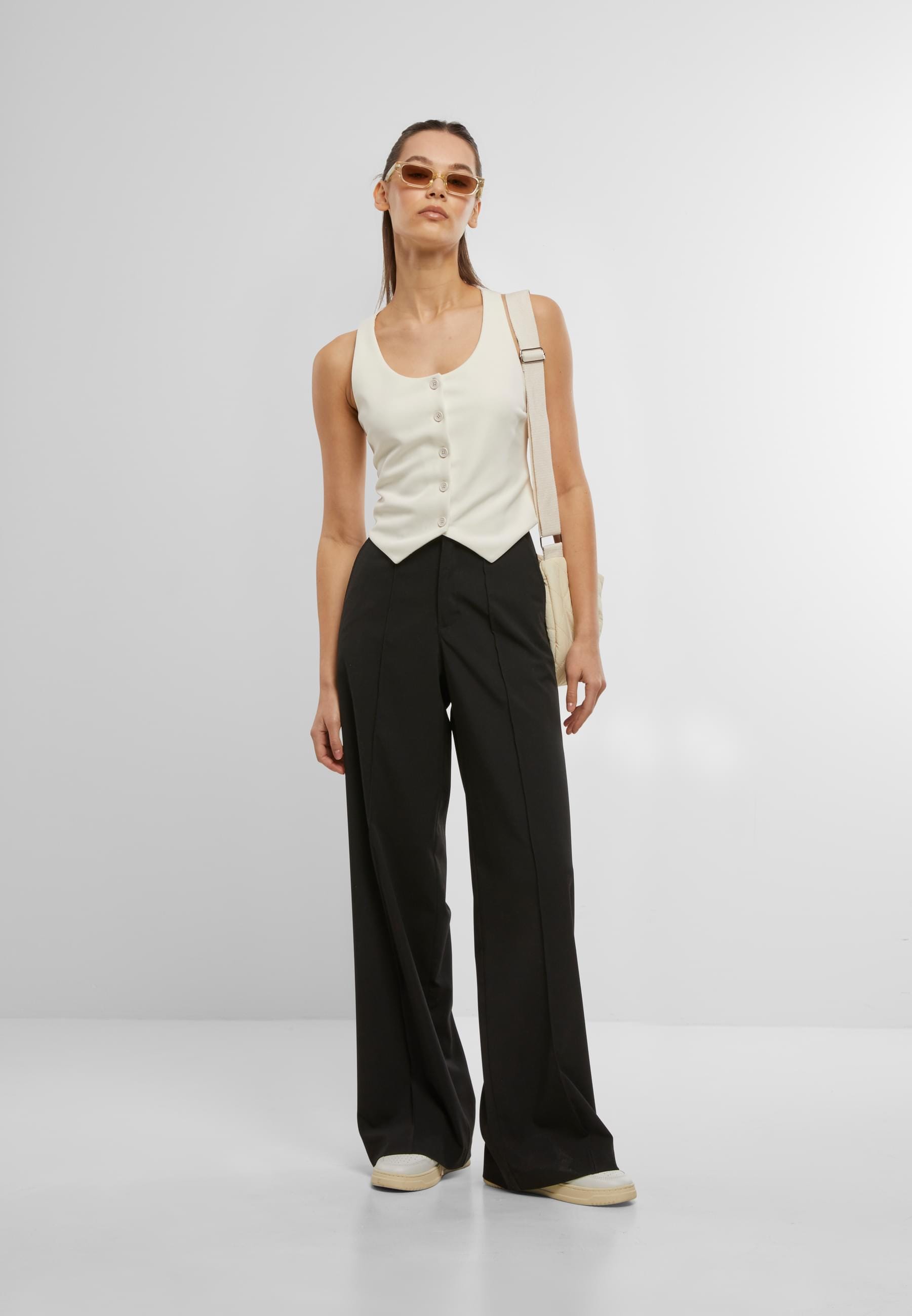 URBAN CLASSICS Steppweste »Urban Classics Ladies Jersey Vest«