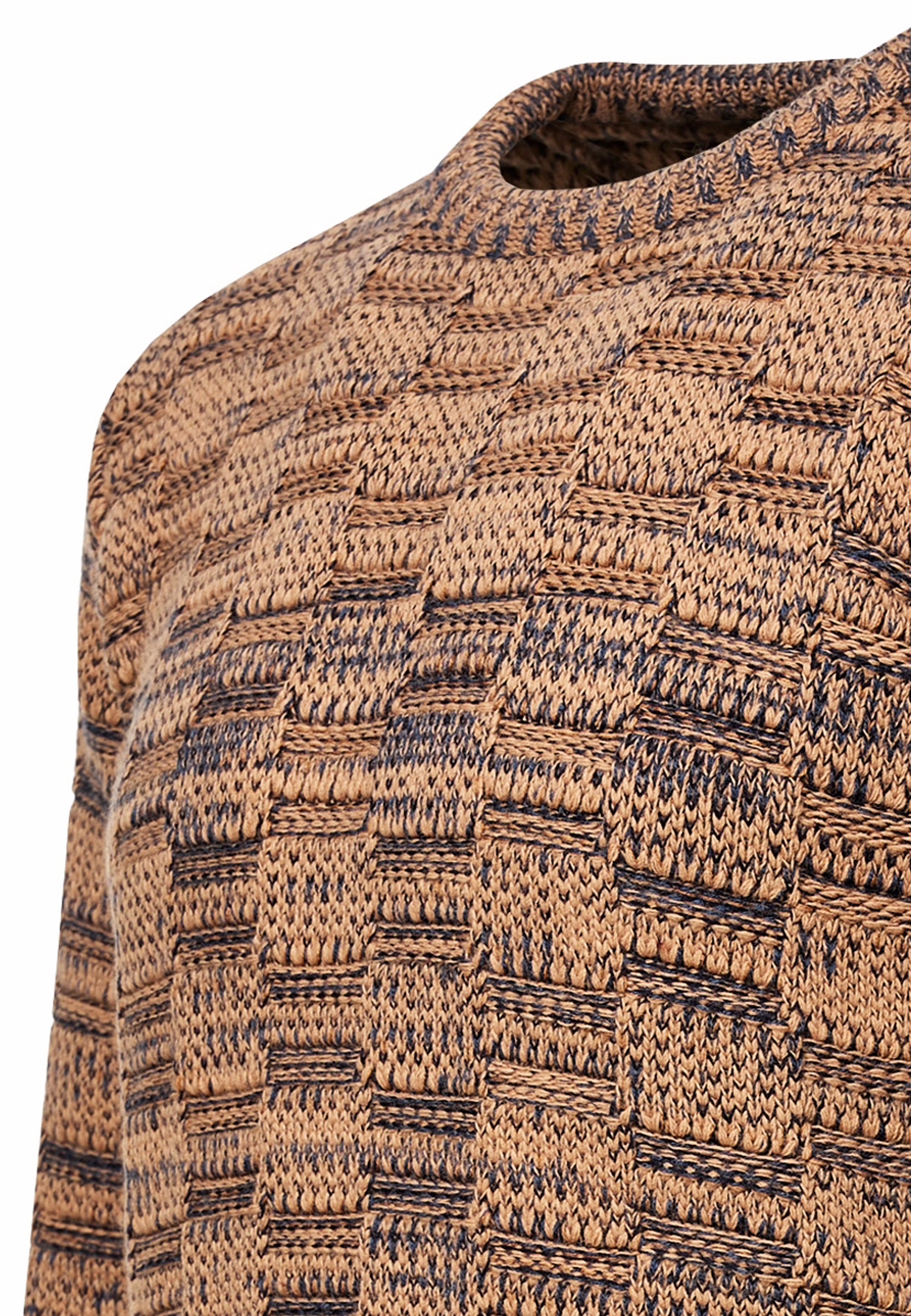 Rusty Neal Strickpullover, mit dezenter Musterung und Strick-Design