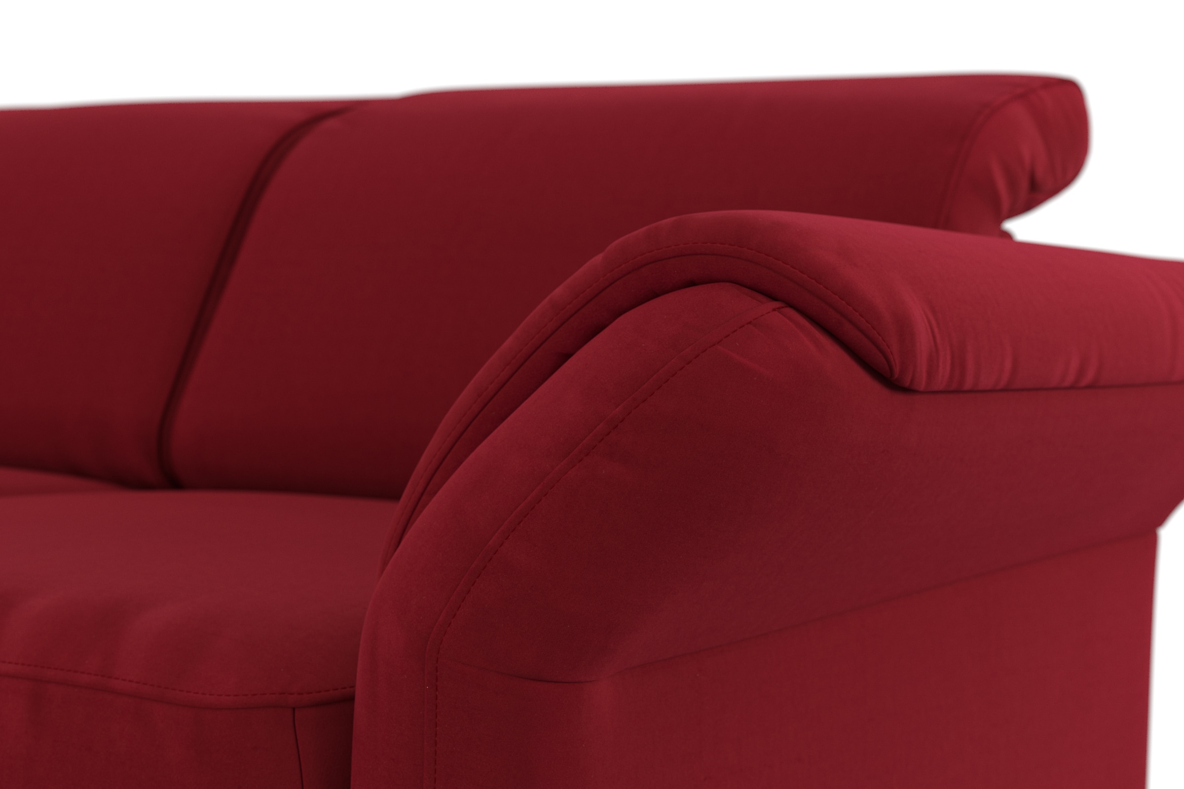 sit&more Ecksofa »Apulia L-Form«, wahlweise Bettfunktion, Bettkasten und Kopf- und Armteilverstellung