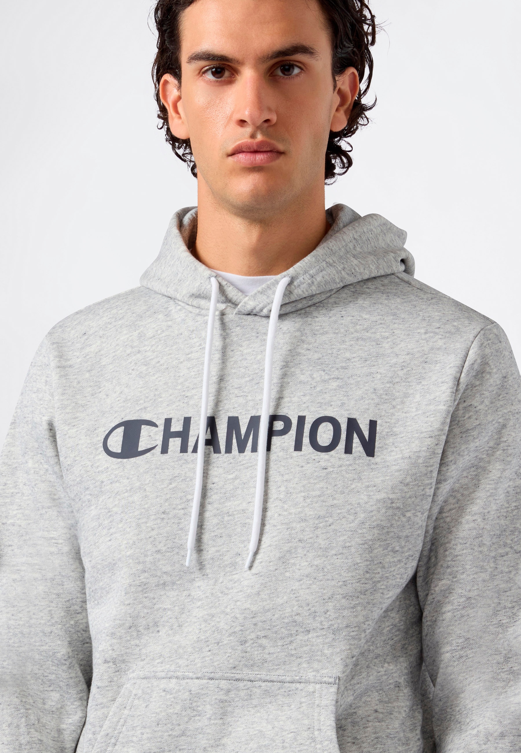 Kapuzensweatshirt CHAMPION "Graphic Hoodie", Herren, Gr. M (48/50), noxm, Obermaterial: 55% Baumwolle, 45% Polyester, Sweatshirts 2