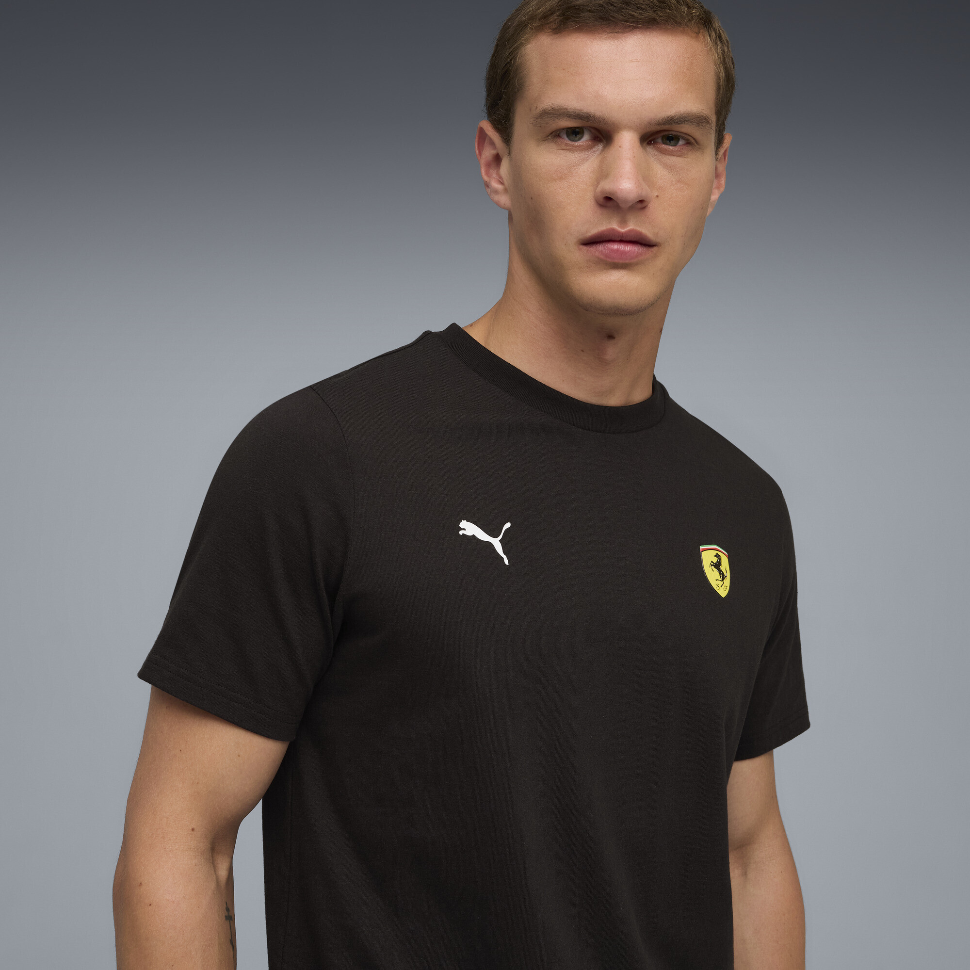 Thumbnail - PUMA T-Shirt "Scuderia Ferrari Logo T-Shirt Herren"