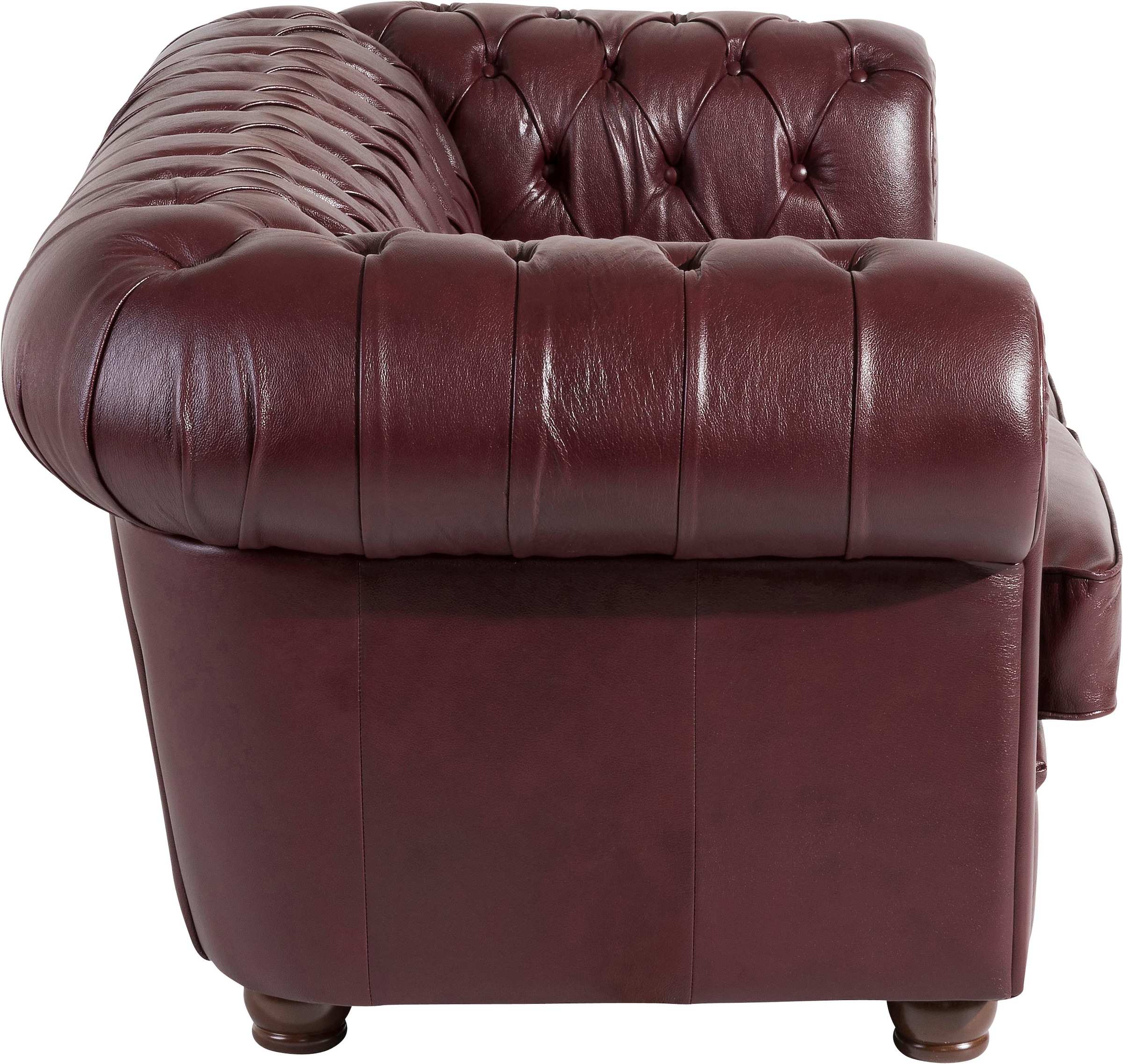 Max Winzer® Chesterfield-Sofa »Bristol«, mit edler Knopfheftung, Breite 172 cm