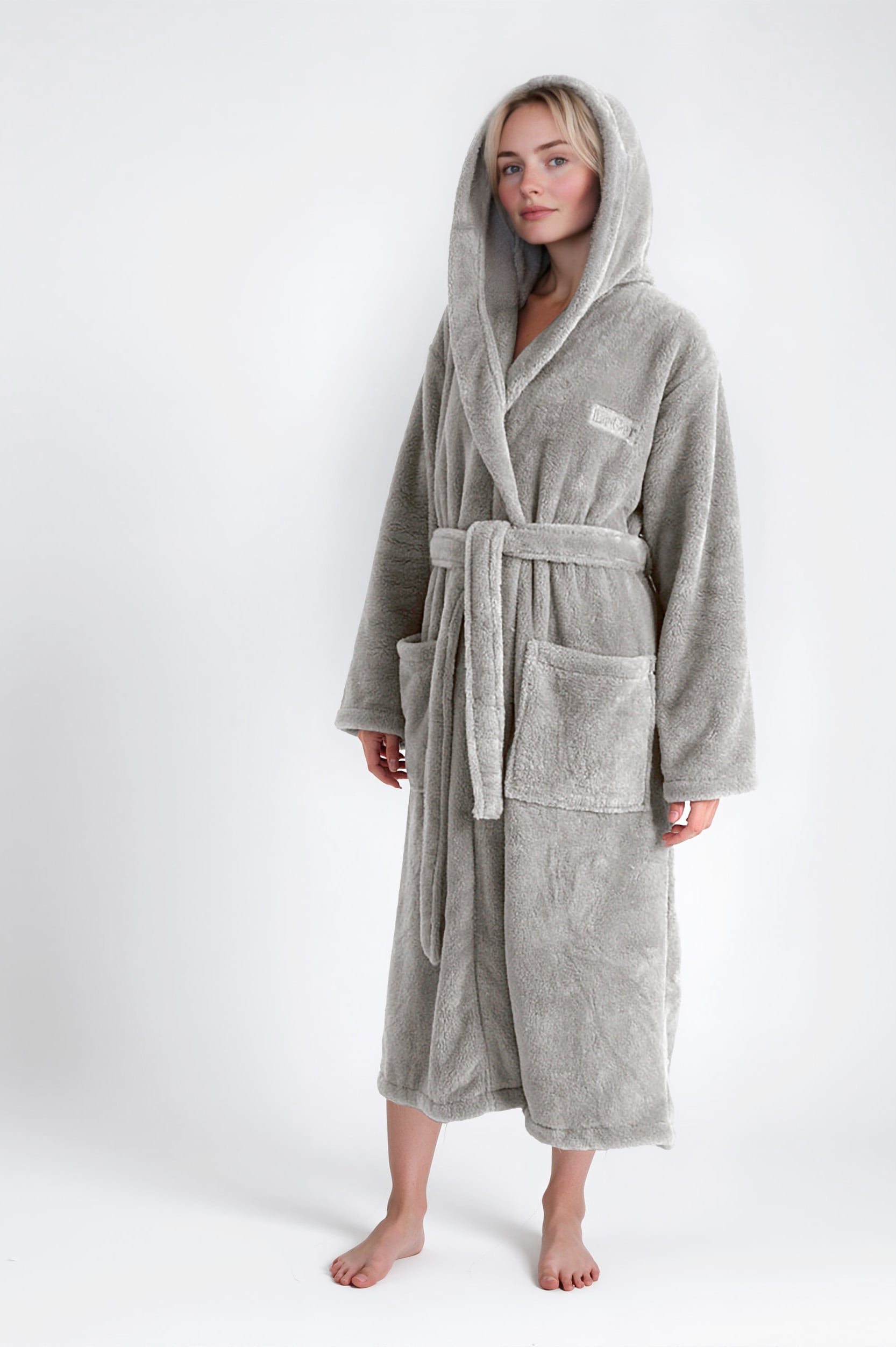 LeGer Home by Lena Gercke Unisex-Bademantel »Lovina, ideal für Sauna & Spa, Hotelbademantel, Morgenmantel«, (1 St.), kuschelig weicher Fleece, für Damen und Herren, XS-3XL