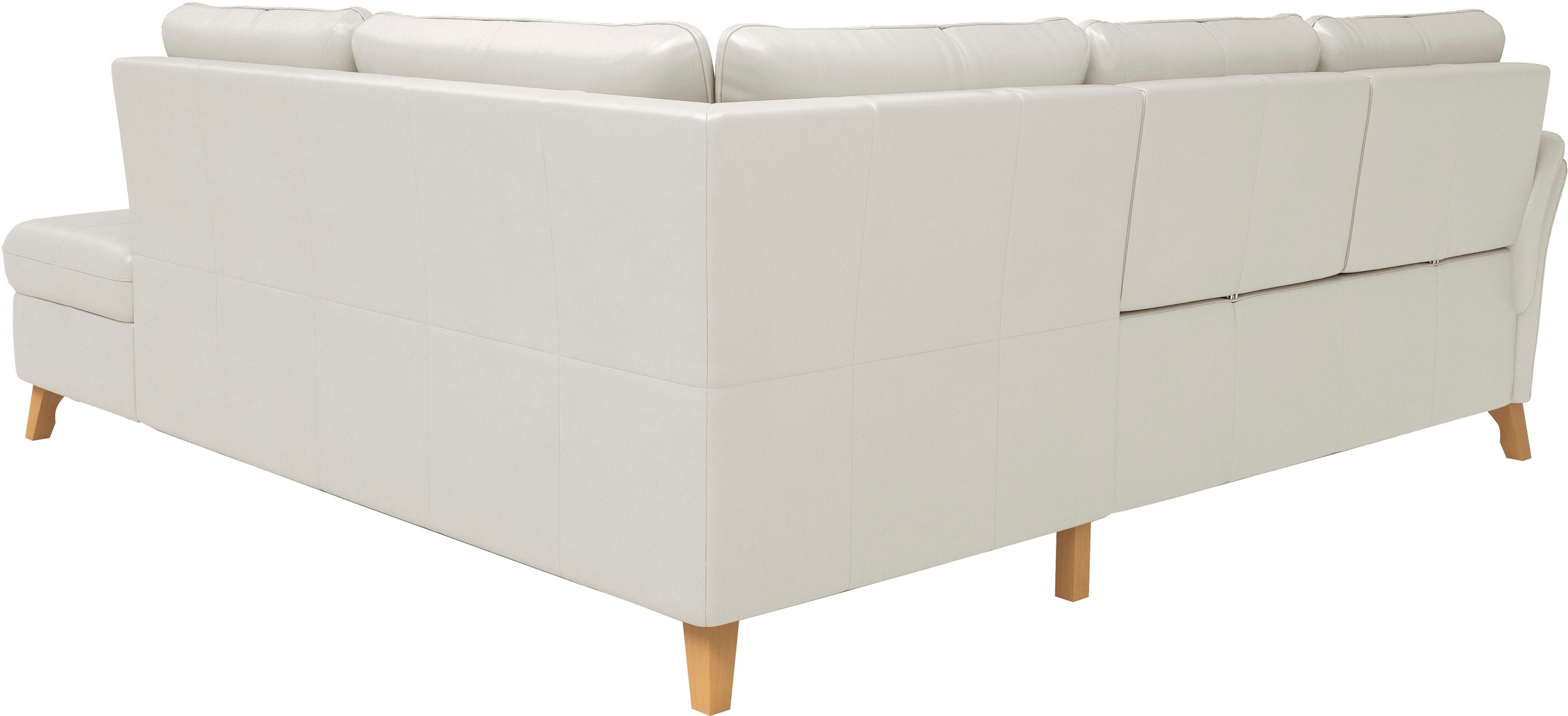 Ecksofa SIT & MORE "Göteborg", weiß (reinweiß), B:250cm H:90cm T:226cm, Sofas, Ecksofa, inkl. Sitztiefenverstellung, wahlweise mit Bettfunktion & Bettkasten 3