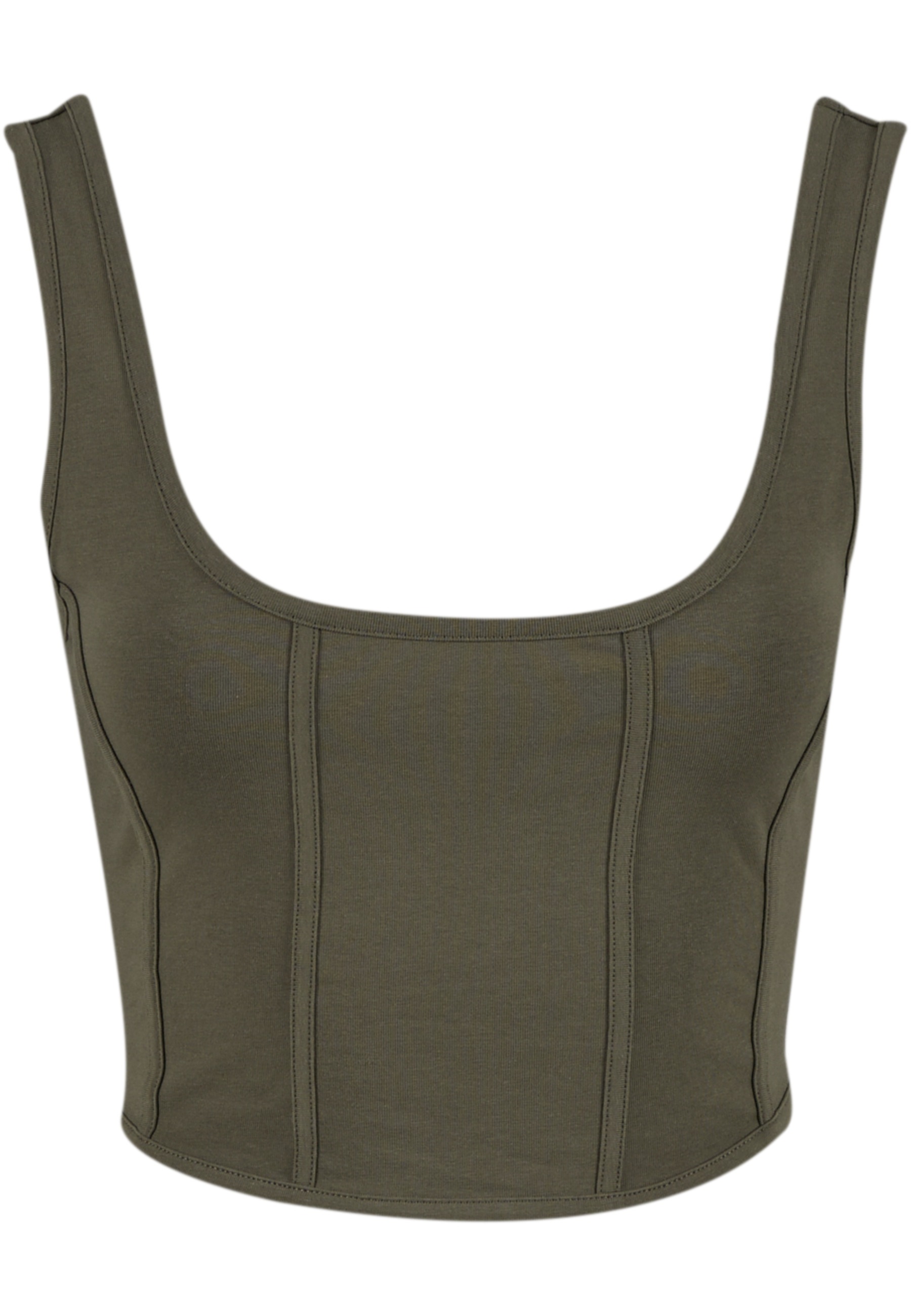 URBAN CLASSICS T-Shirt "Urban Classics Ladies Jersey Corsage Top" 1