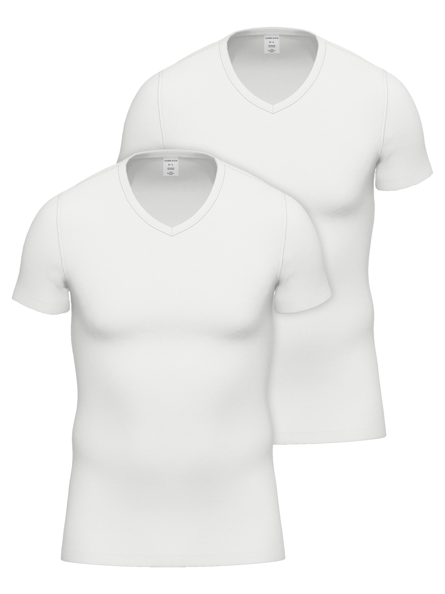 Ammann Unterhemd "2er Pack V-Shirt Day Classic"