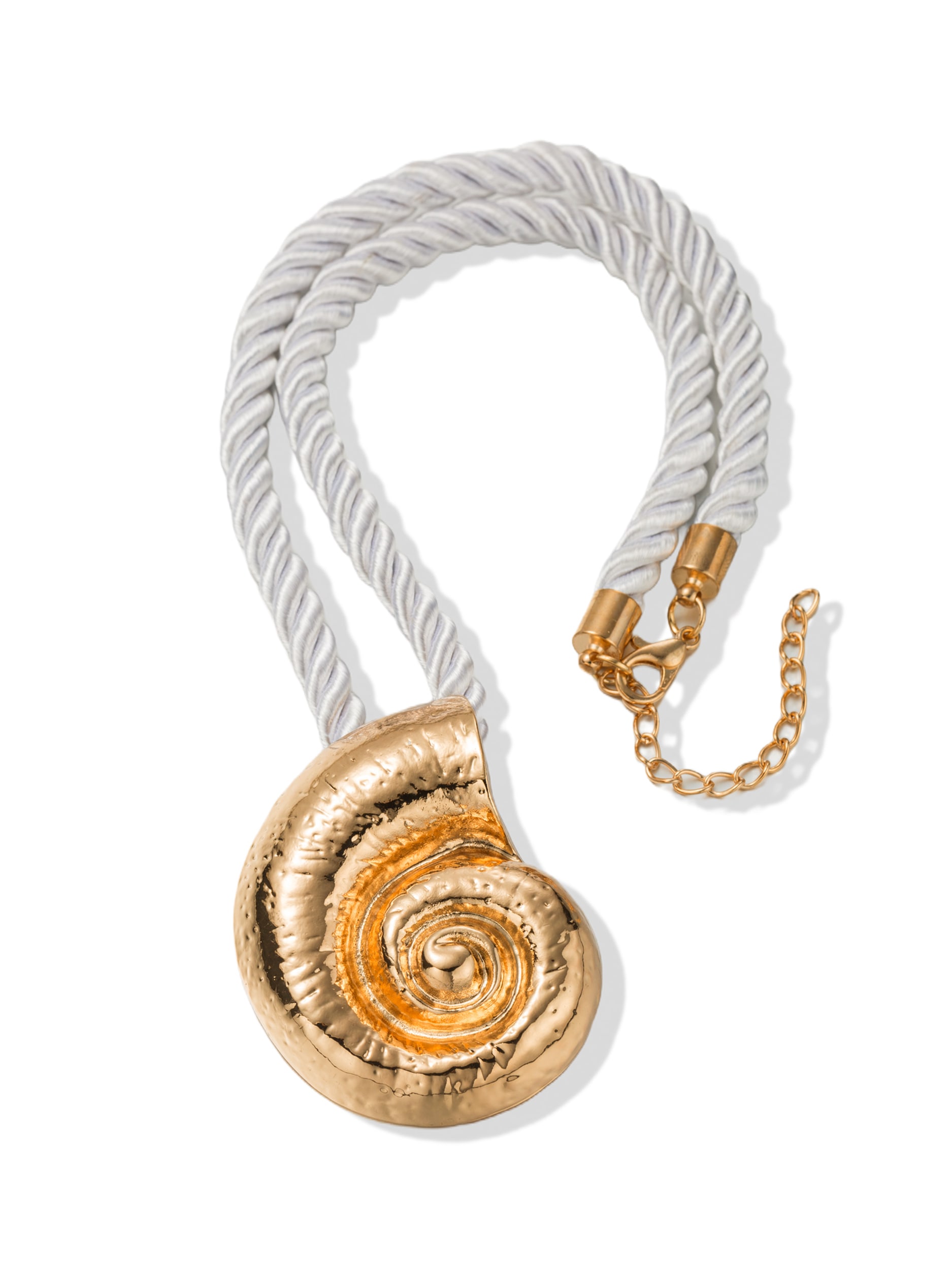 Aniston JEWELRY & WATCHES Kette mit Anhänger »Schmuck Geschenk Edelstahl Halsschmuck Kordel Schnecke« Made in Germany