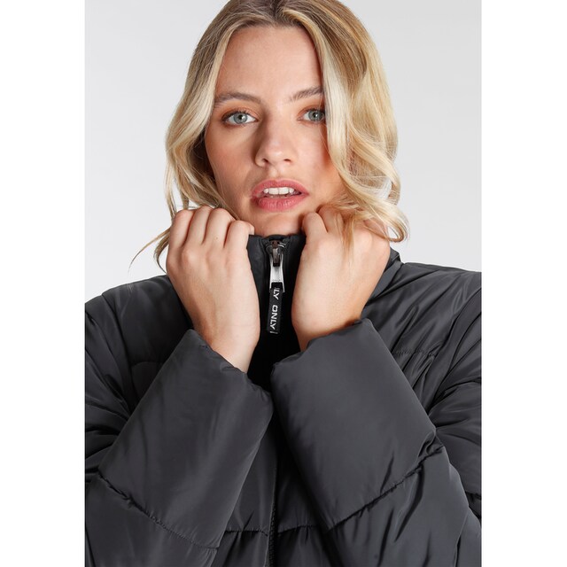 ONLY Steppmantel »ONLIRINA X-LONG 2IN1 PUFFER OTW«, auch als Weste tragbar  für bestellen | BAUR