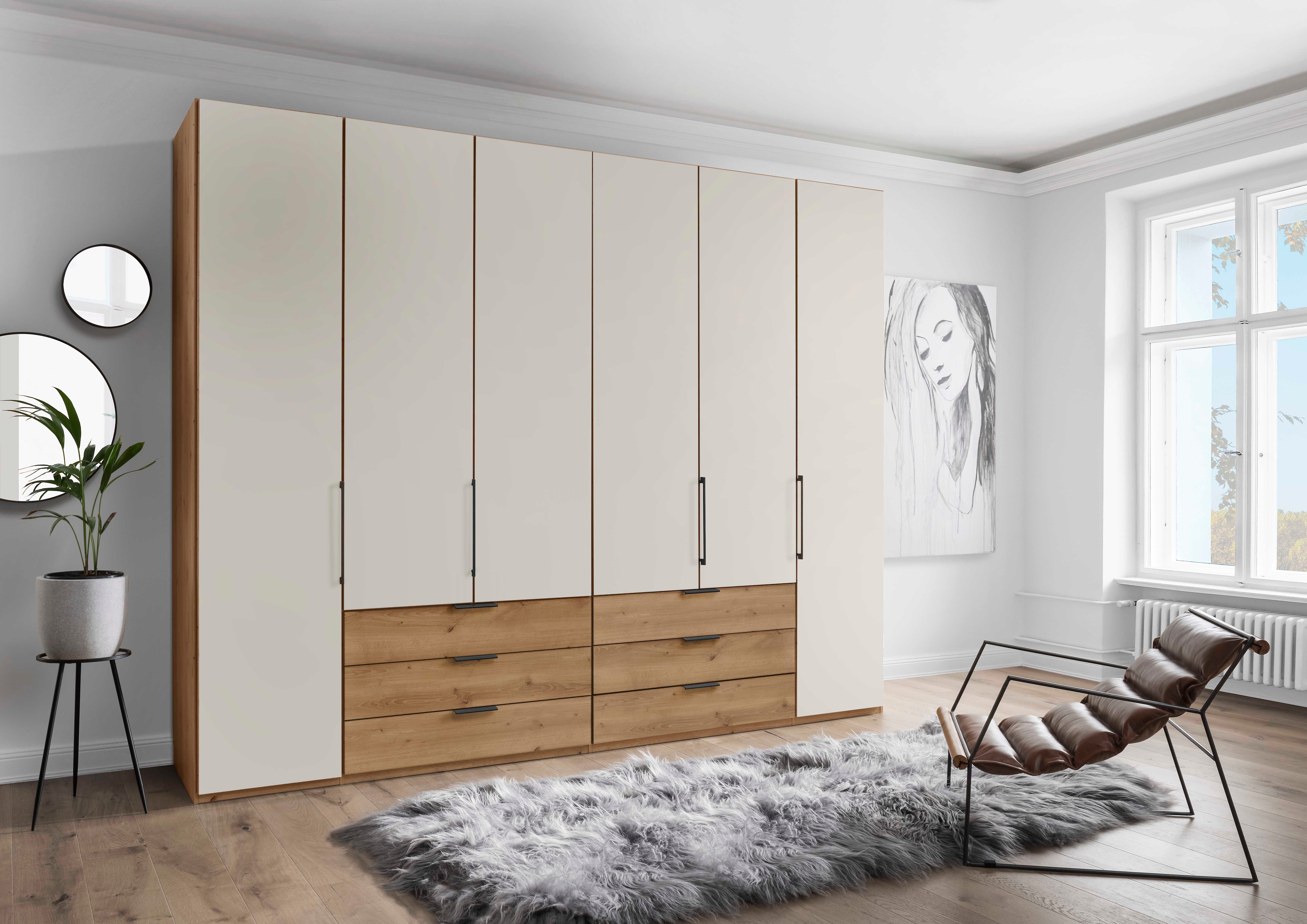 WIEMANN Kleiderschrank "Monaco" hochwertige Beschläge