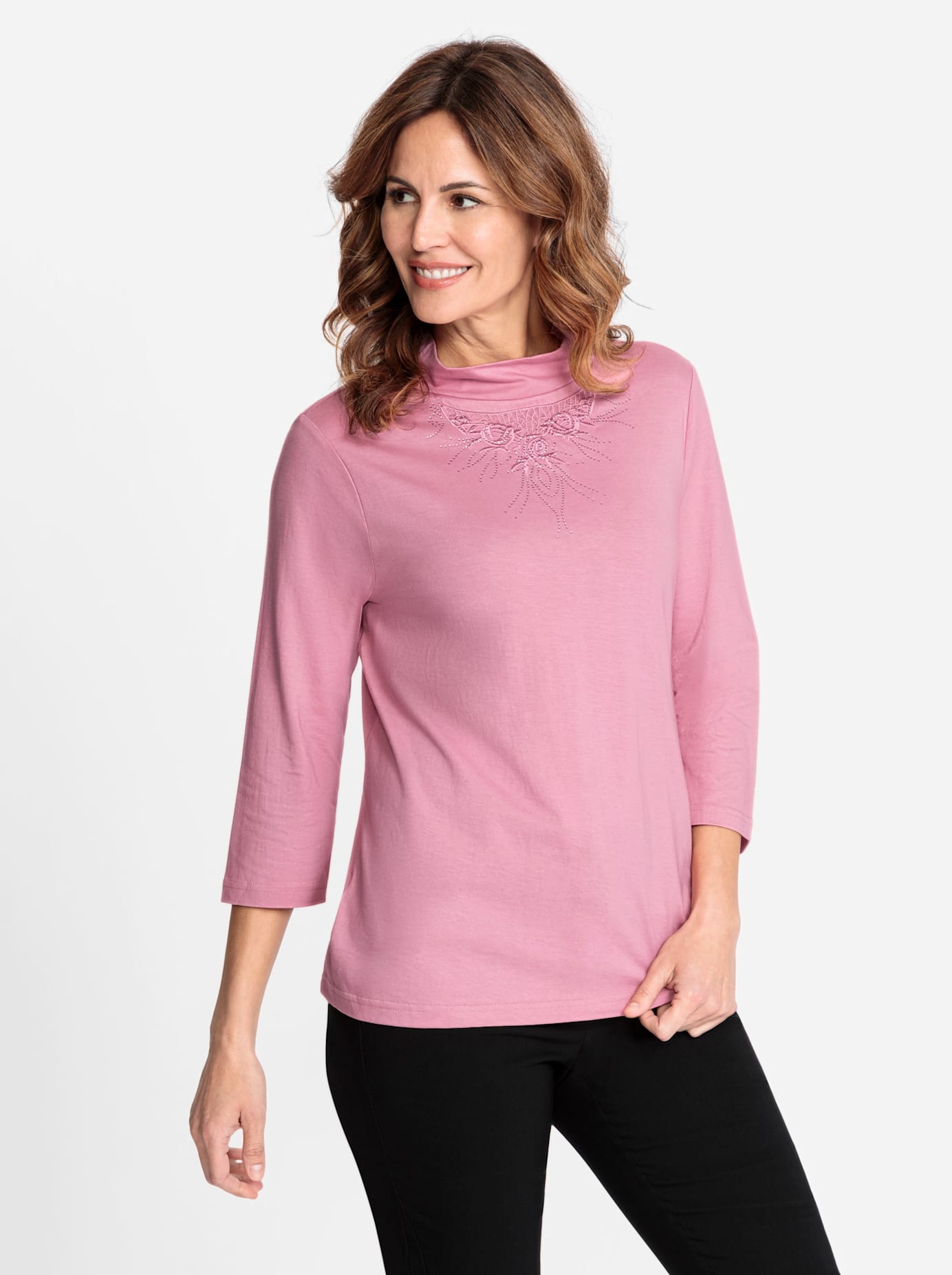 Lady 3/4-Arm-Shirt "Shirt" 1 Stk. günstig online kaufen