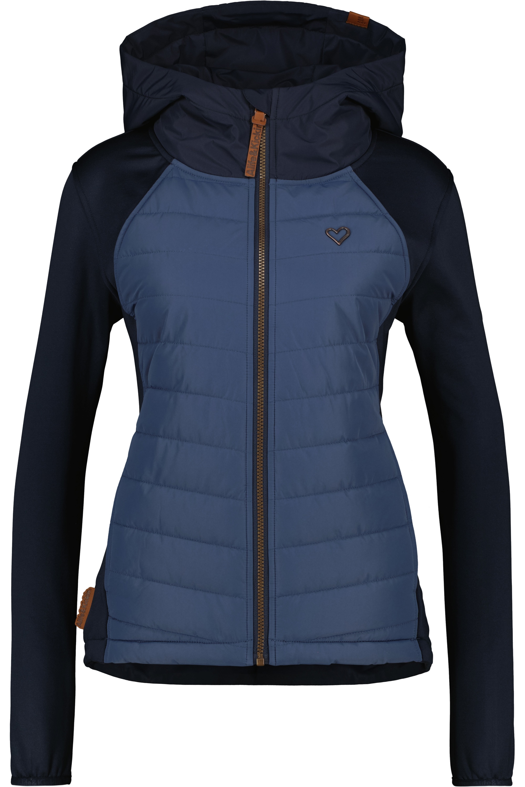 Alife & Kickin Sommerjacke "Damen SoleneAK A Übergangsjacke, Fleecejacke, Jacke" Hybrid Übergangsjacke mit regulierbarem Gummizug, atmungsaktiv
