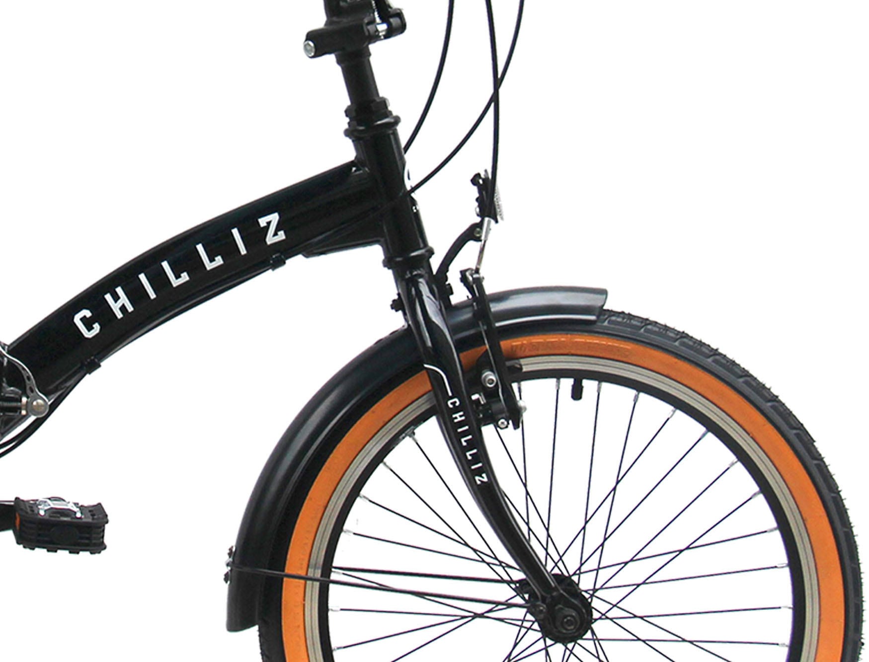 CHILLIZ Faltrad »FLD.01« 6 Gang Shimano Tourney Schaltwerk Kettenschaltung