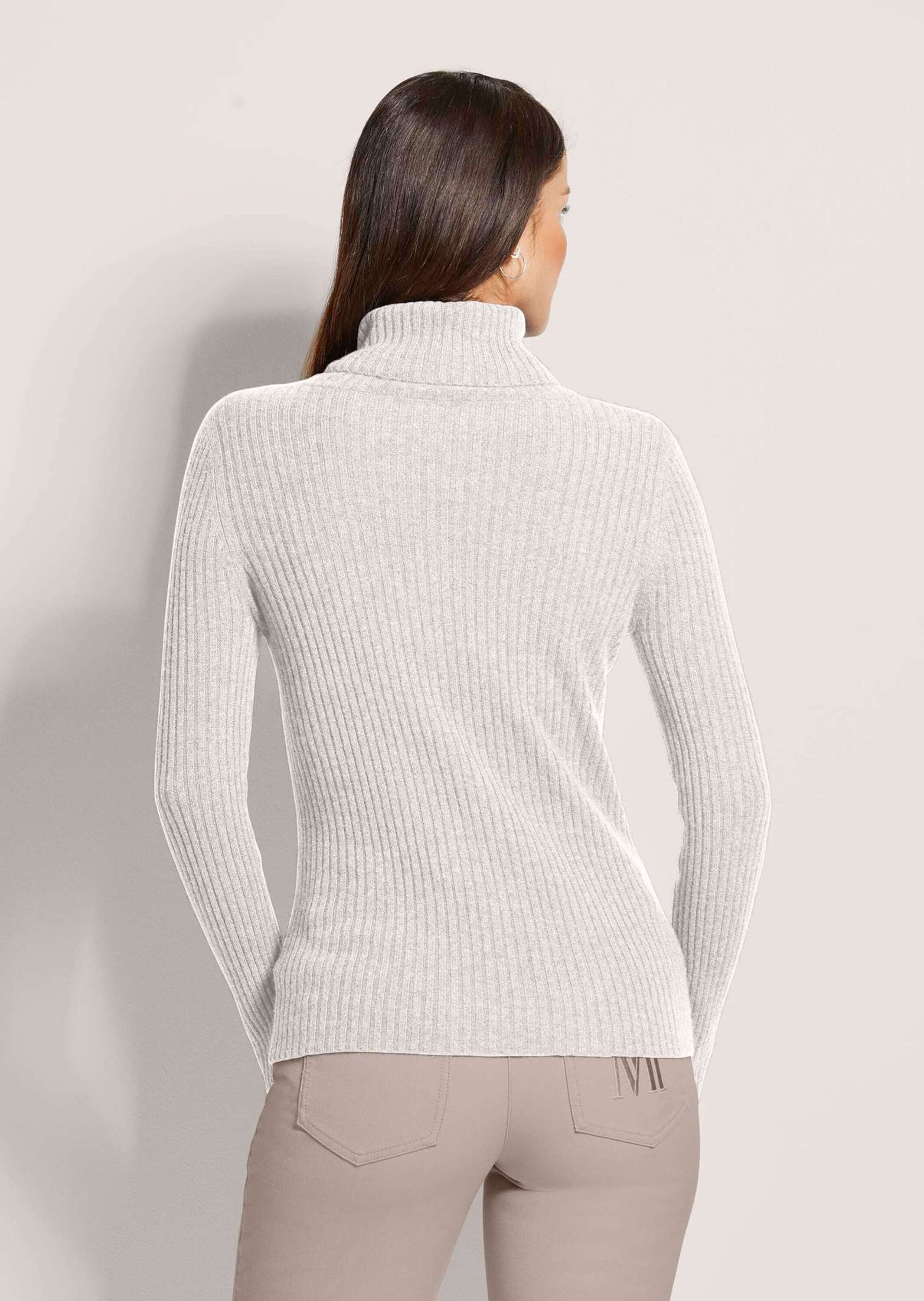 MADELEINE Longpullover »Kaschmirpullover Rollkragenpullover aus Kaschmir«