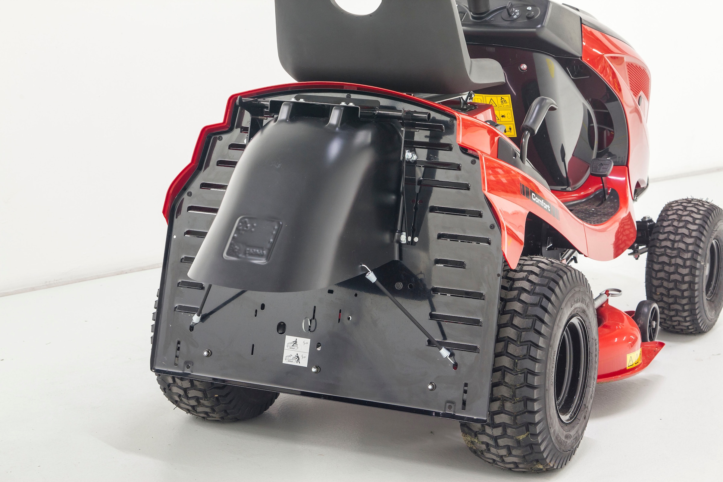 Rasentraktor-Deflektor, Schwadablage für Comfort-Traktoren und Black Edition