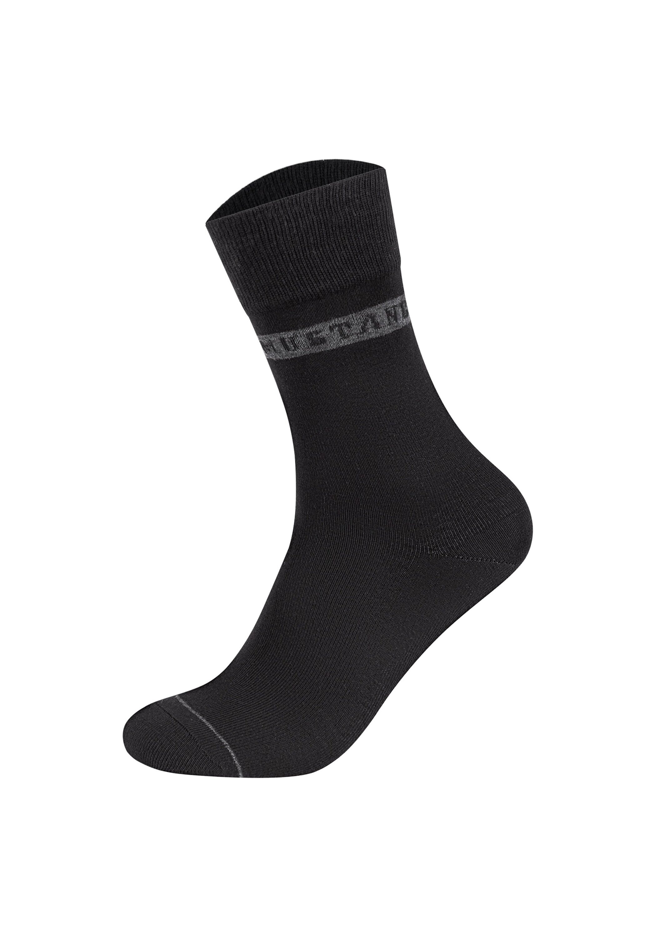 MUSTANG Kurzsocken "Socken Casual Organic Cotton Socks 6-Pack 6er Pack" 6 P günstig online kaufen