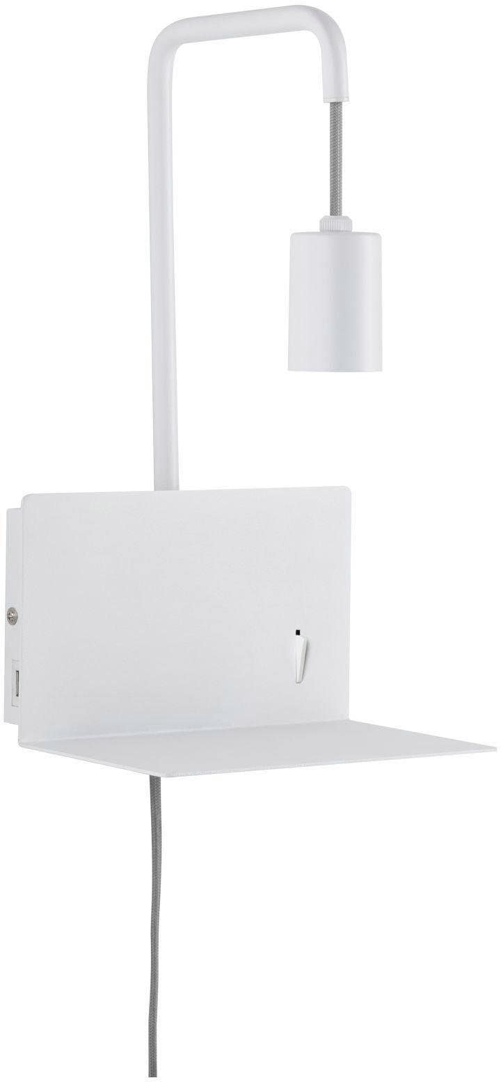 Paulmann LED Wandleuchte »Calvani«, 1 flammig, Leuchtmittel E27 | ohne Leuchtmittel, E27, mit Ablage