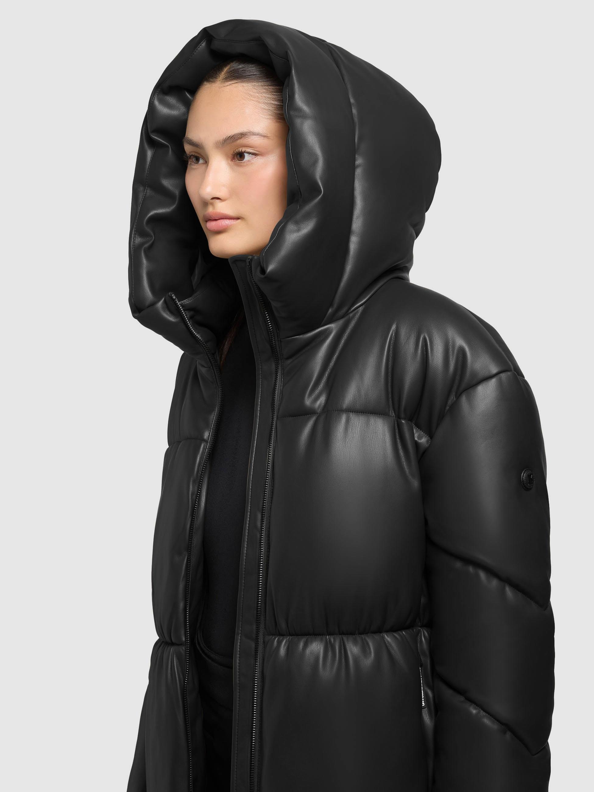 khujo Wintermantel »Lorsa« Winter Steppjacke mit Kapuze