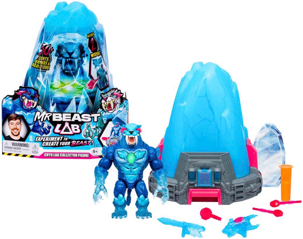 Moose Spielfigur »MrBeast Lab Cryo Lab« mit Soundeffekt