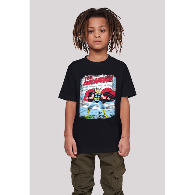 F4NT4STIC Kurzarmshirt »Kinder Marvel Thor Asgard with Kids Basic Tee«, (1  tlg.) online kaufen | BAUR