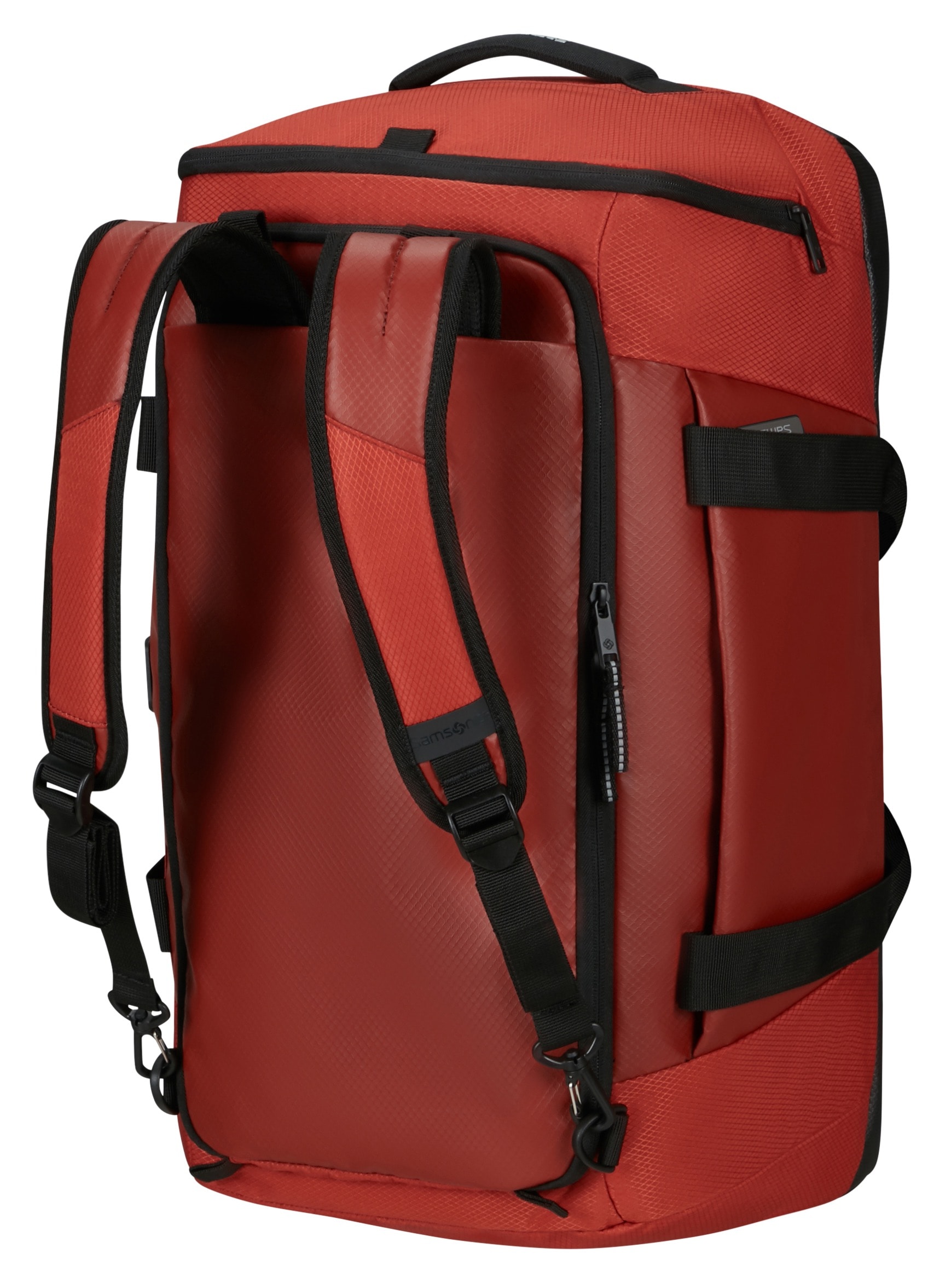 Samsonite Reisetasche »ARMOX«, Duffle S personalisierbar als Rucksack tragbar