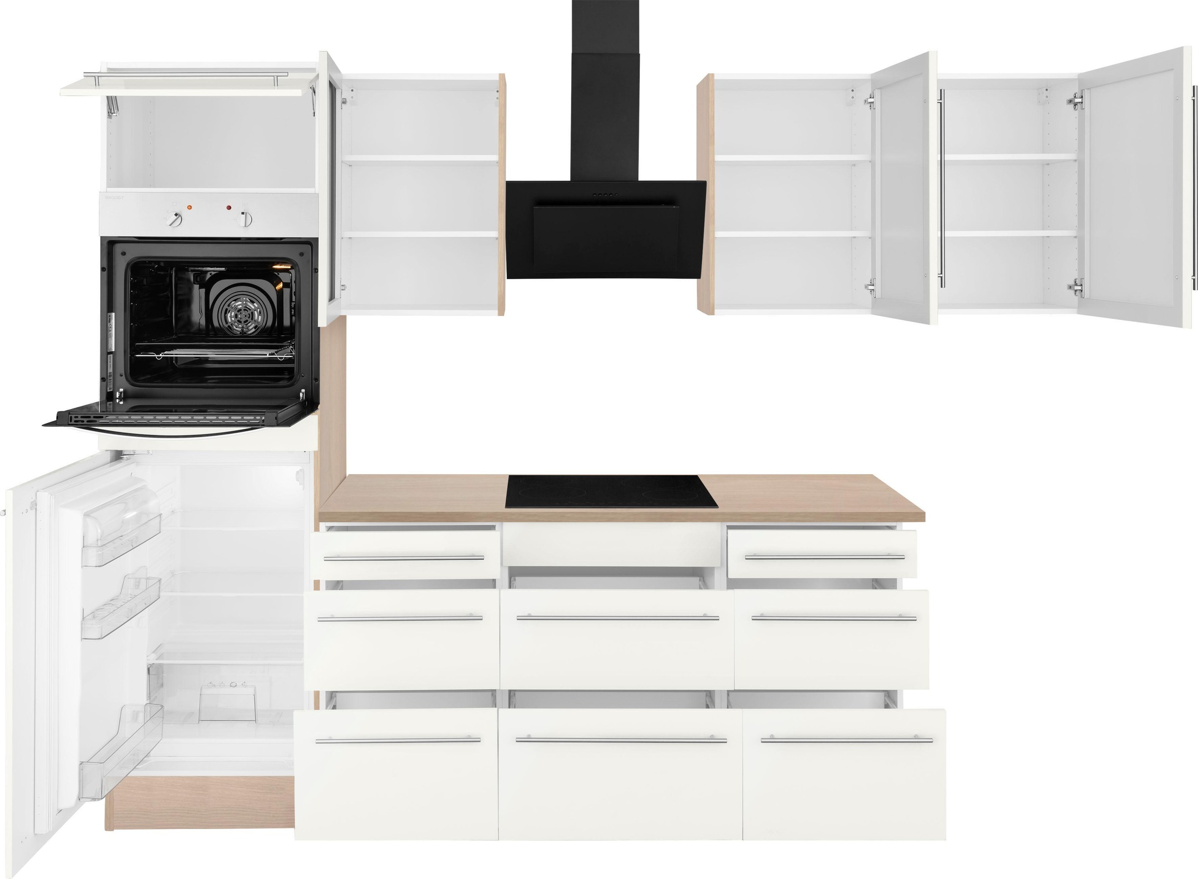 Thumbnail - OPTIFIT Winkelküche "Bern" Stellbreite 285x225 cm, wahlweise mit E-Geräten