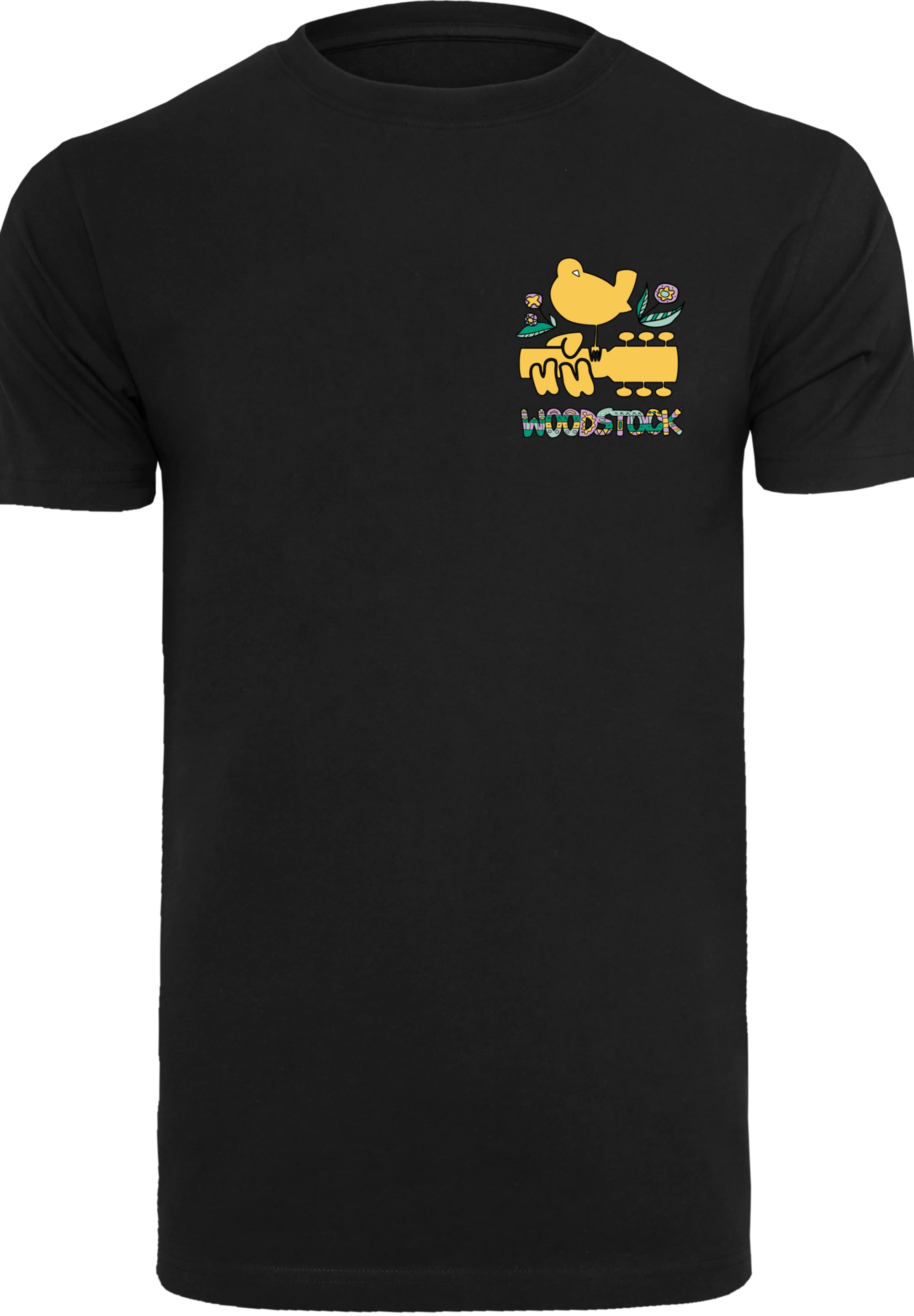 F4NT4STIC T-Shirt "Woodstock Brust Logo", Print günstig online kaufen