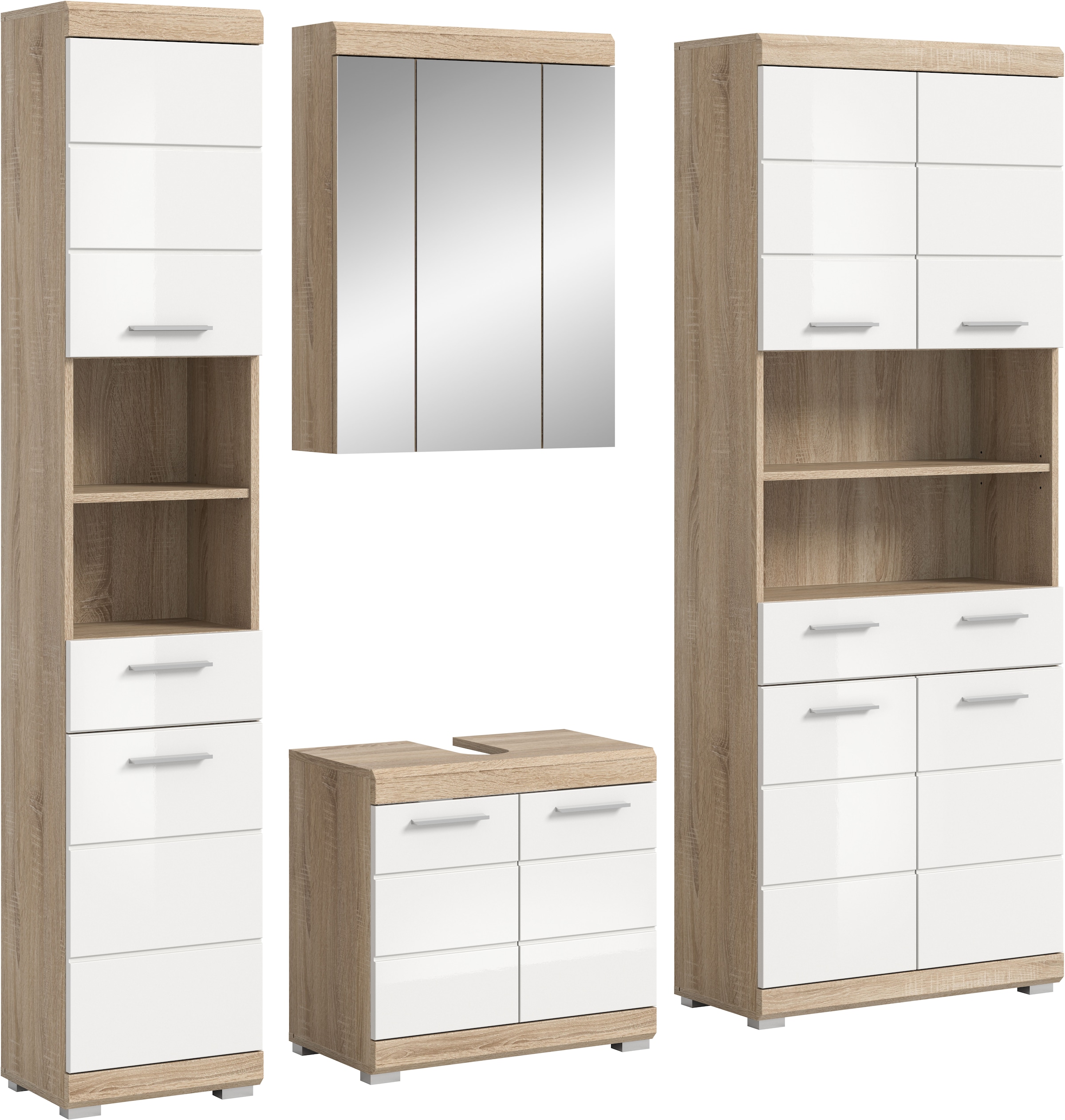 INOSIGN Badmöbel-Set "Siena, 4 teilig, bestehend aus:" Set, TOPSELLER, 4 St günstig online kaufen