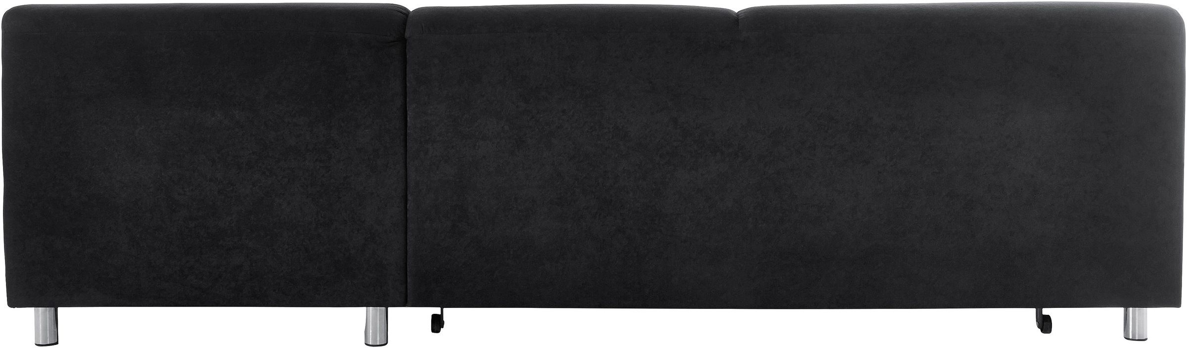 INOSIGN Ecksofa »Jamie, modern und elegant, Fußhöhe 9cm, L-Form,«, wahlweise mit Bettfunktion