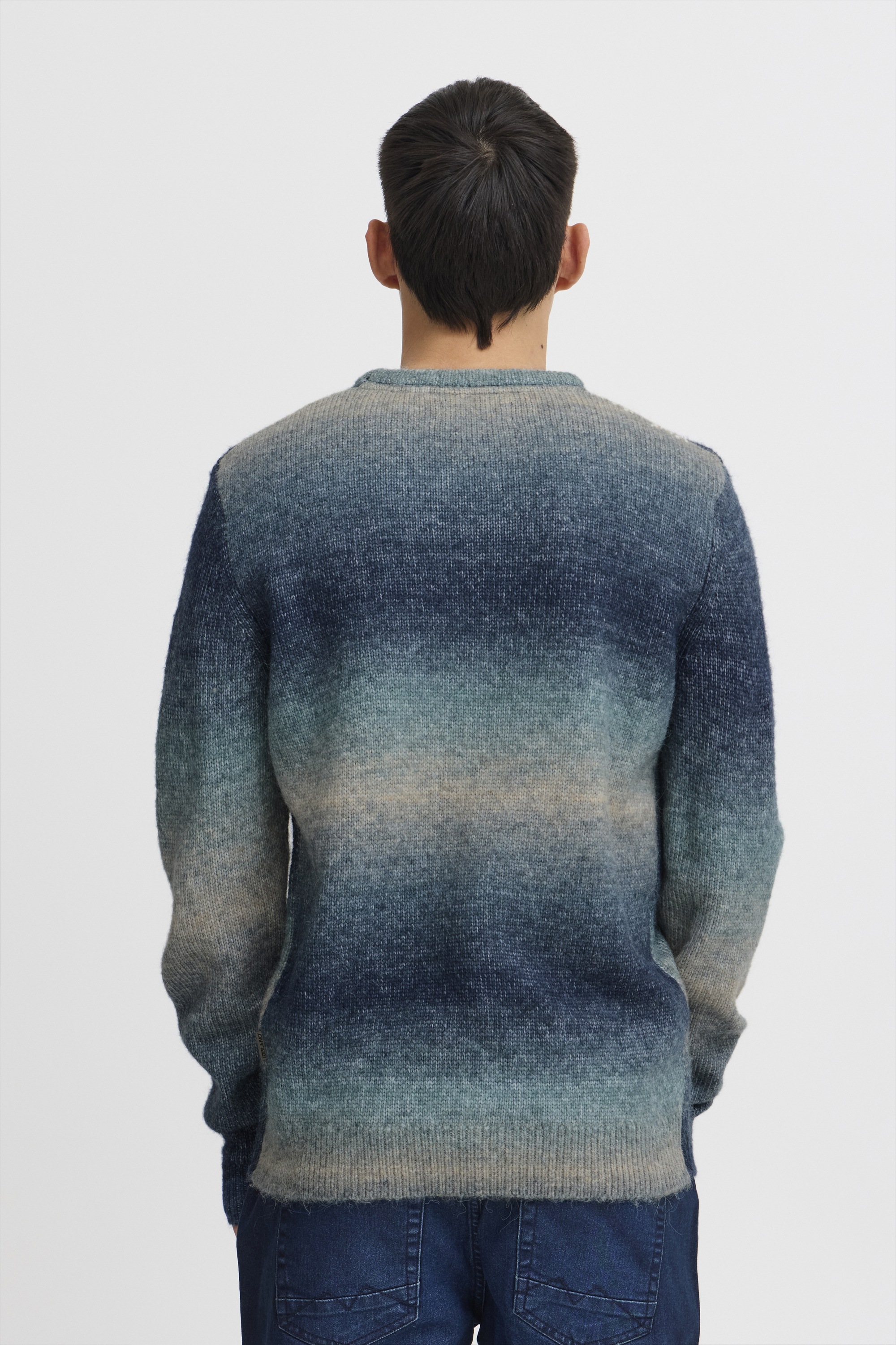 Blend Strickpullover »BHPullover« Klassischer Grobstrickpullover mit farbverlauf