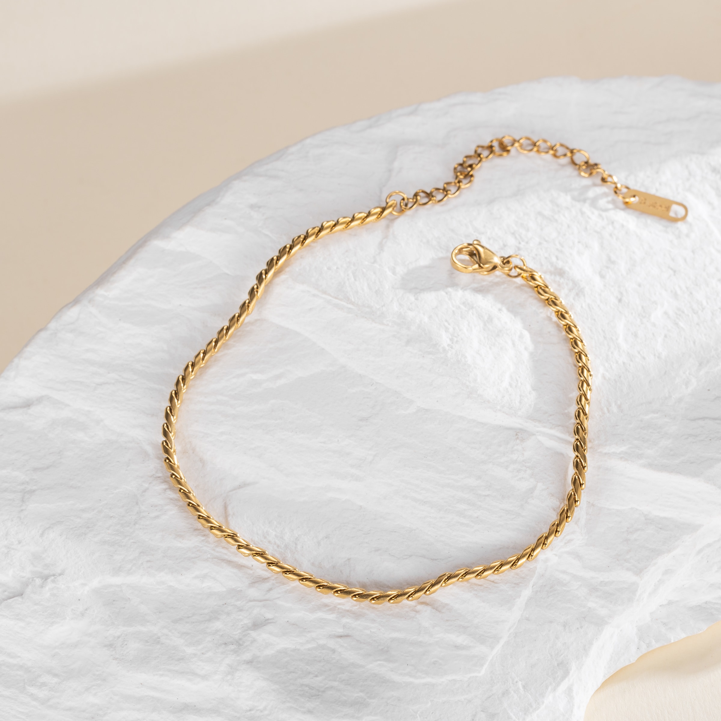 Firetti Armband »Schmuck Geschenk Edelstahl Armschmuck Drehkettenglieder Twisted«