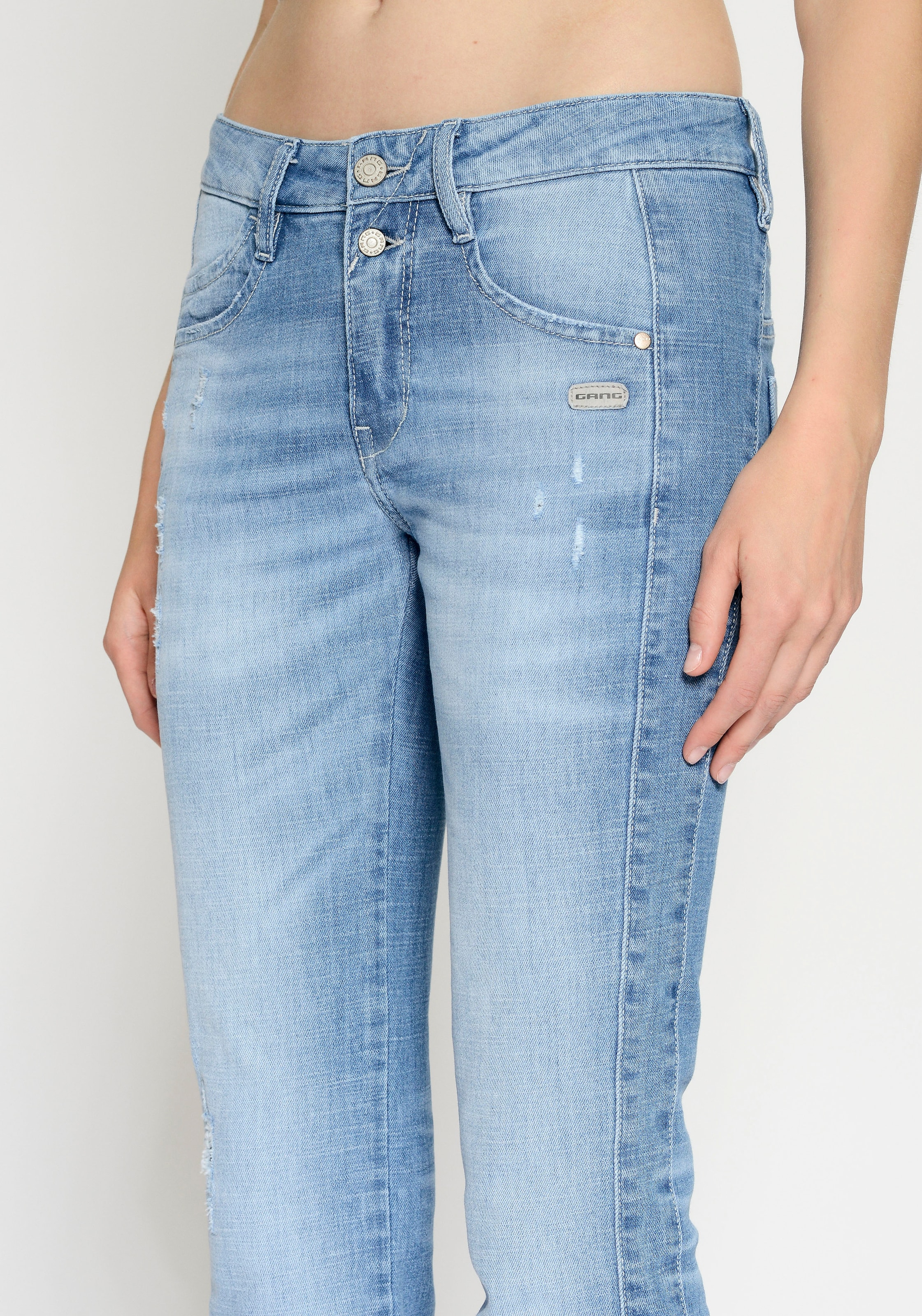 GANG Slim-fit-Jeans »94SANA«, mit Galonstreifen