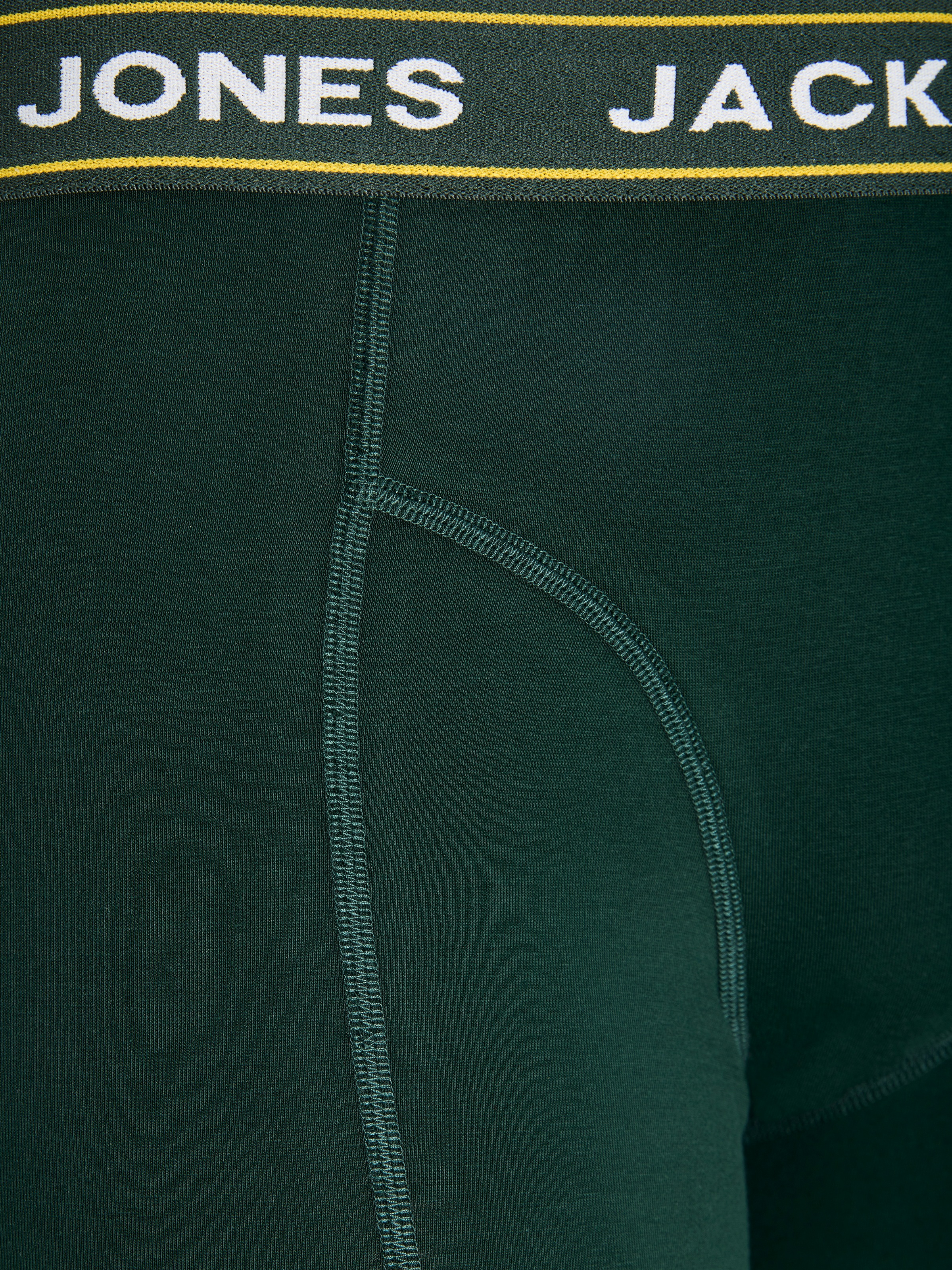 Jack & Jones PlusSize Trunk »JACMAX SOLID TRUNKS 5 PACK BTW PLS« Packung, 5 Stk. Baumwollmischung, elastisches Bündchen