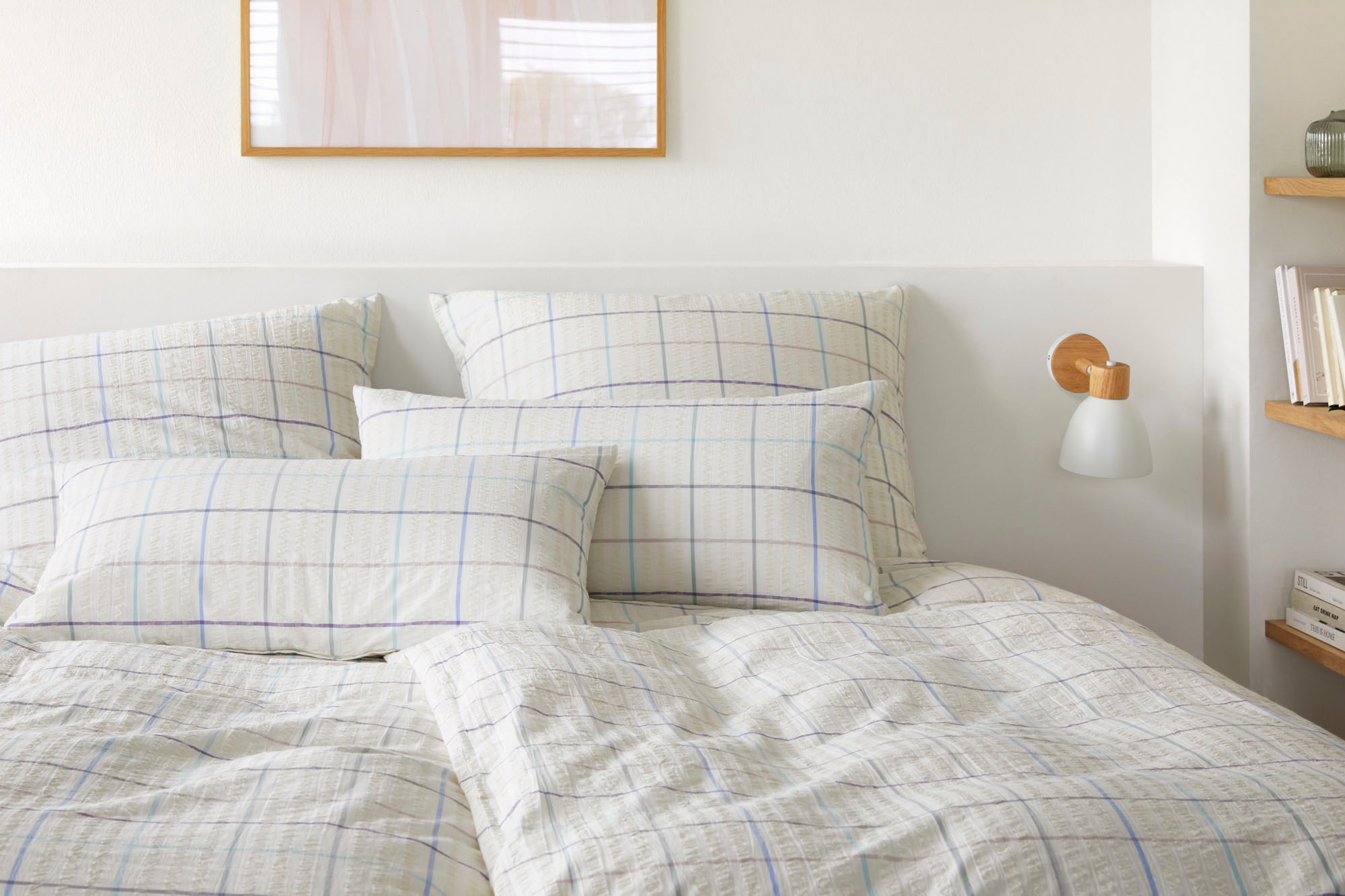 Elegante Bettwäsche "Trondheim" 2 Stk. angenehmes Hautgefühl günstig online kaufen