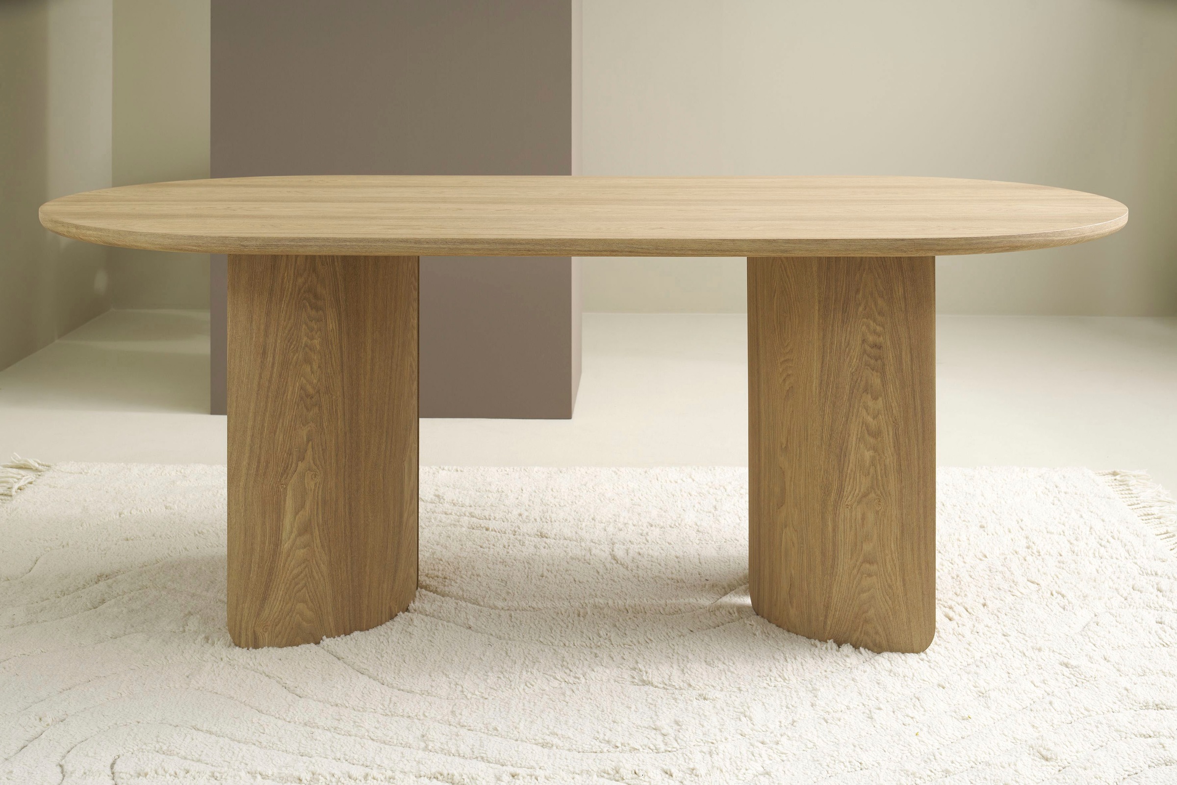 Thumbnail - SCHÖNER WOHNEN-Kollektion Esstisch "GRIMSTAD" 1 Stk. tlg. in 160 cm oder 200 cm, mit variabel montierbarem Untergestell