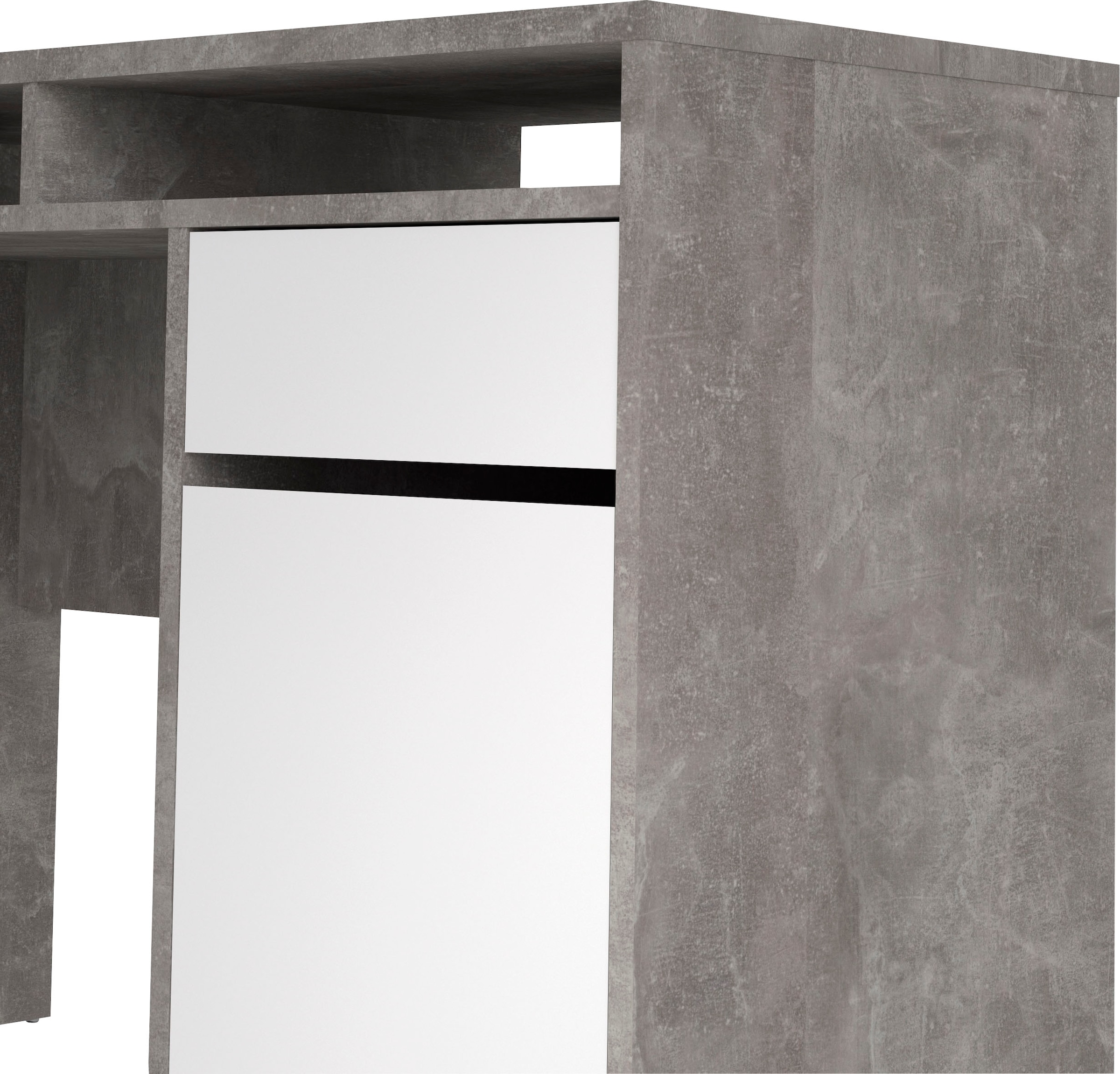 INOSIGN Schreibtisch »Plus«, mit vielen Stauraummöglichkeiten, zeitloses Design