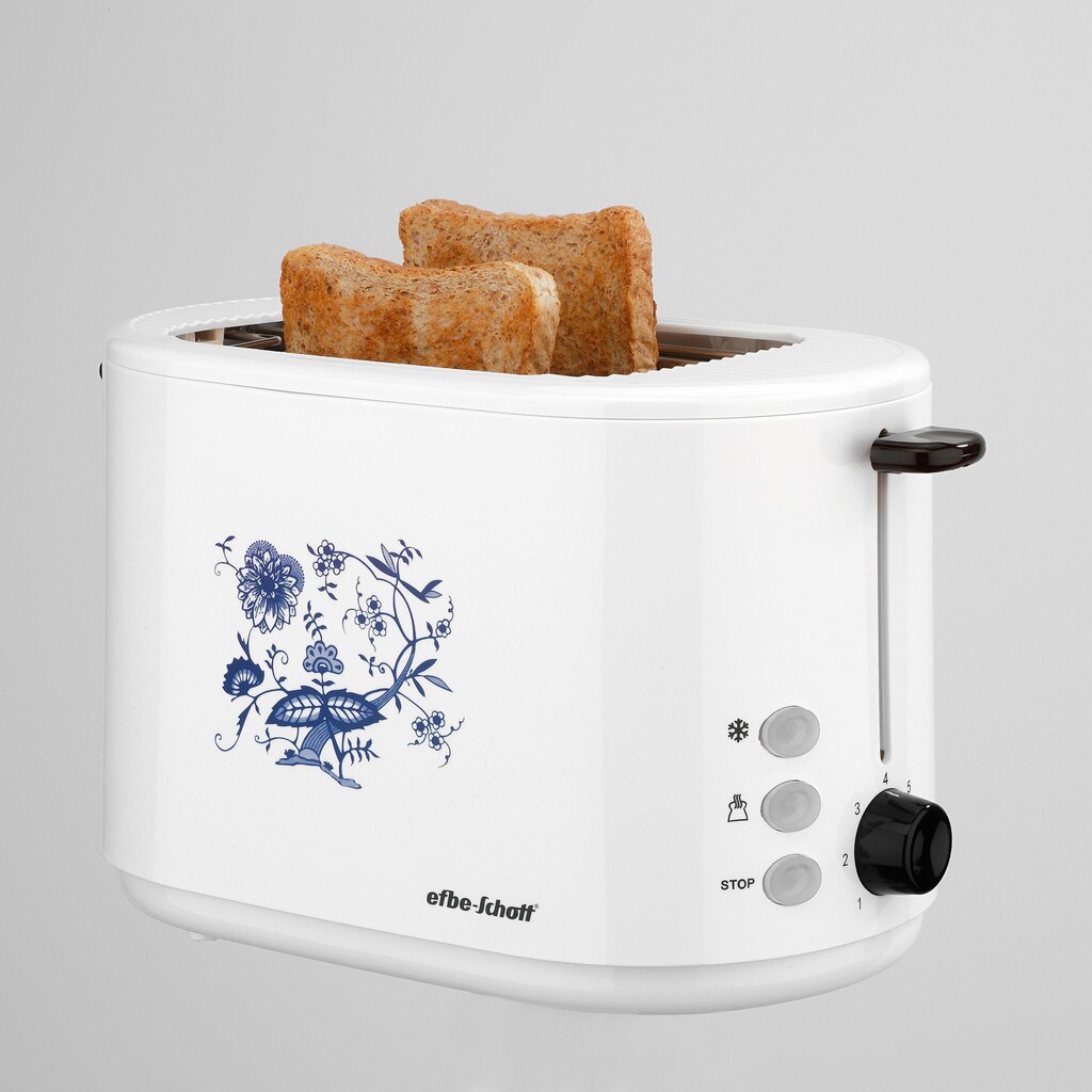 Efbe-Schott Toaster »SC TO 1080.1 ZWM«, 2 kurze Schlitze, für 2 Scheiben, 800 W