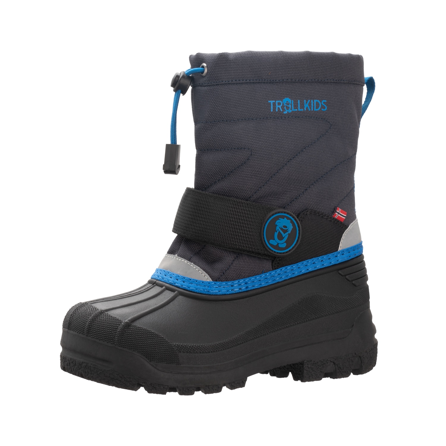 TROLLKIDS Snowboots "KIDS TELEMARK WINTER BOOTS PRO" für Kinder und Jugendliche, mit Gummilaufsohle