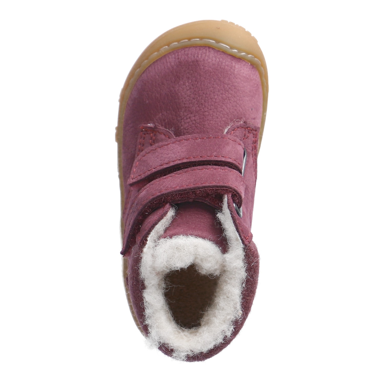 PEPINO by RICOSTA Laufschuh »NICO, WMS: weit«  Klettschuh mit Logo, Größenschablone zum Download
