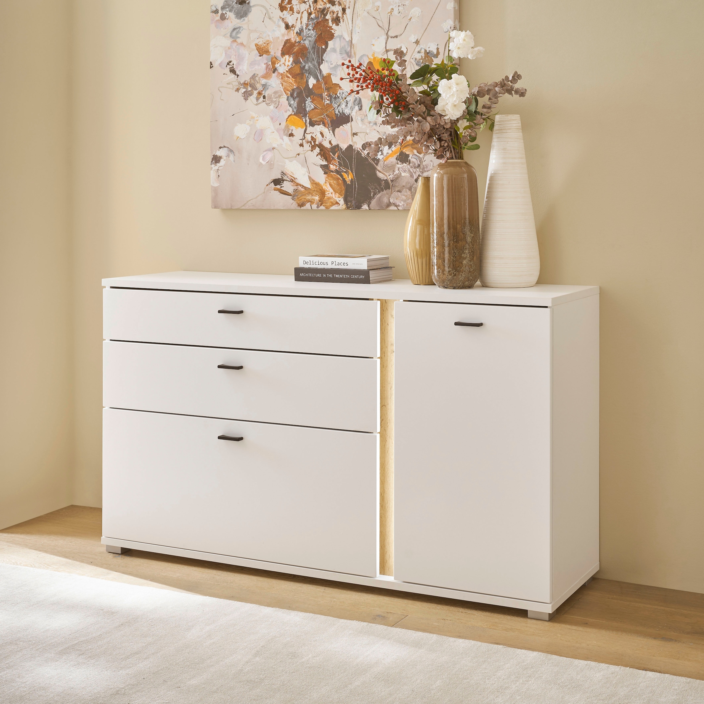 INOSIGN Sideboard "LONG ISLAND" 1 Stk. tlg. in moderner Trendfarbe,inklusiv günstig online kaufen