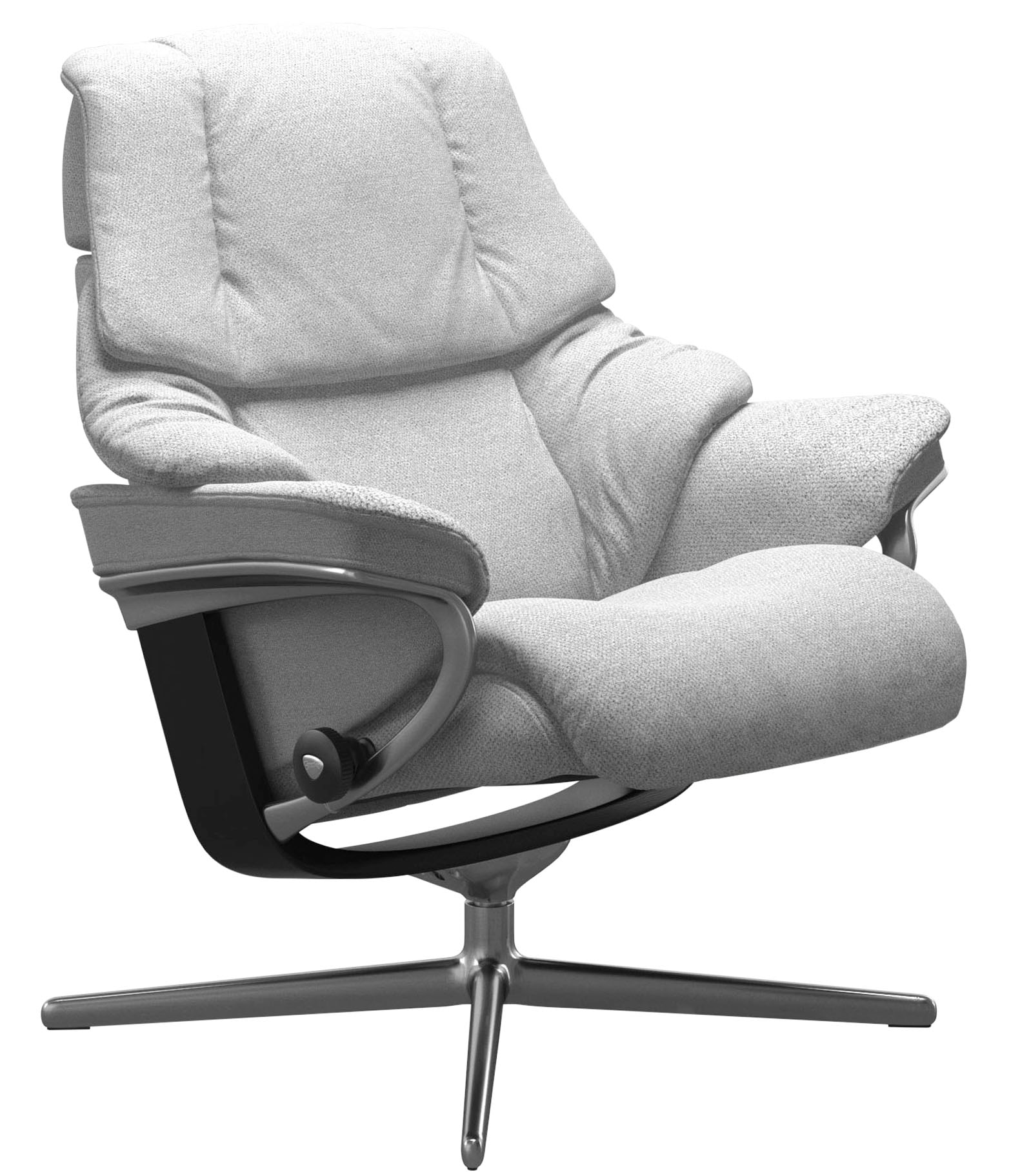 Stressless® Relaxsessel »Reno«, mit Cross Base, Größe S, M & L, Holzakzent Schwarz
